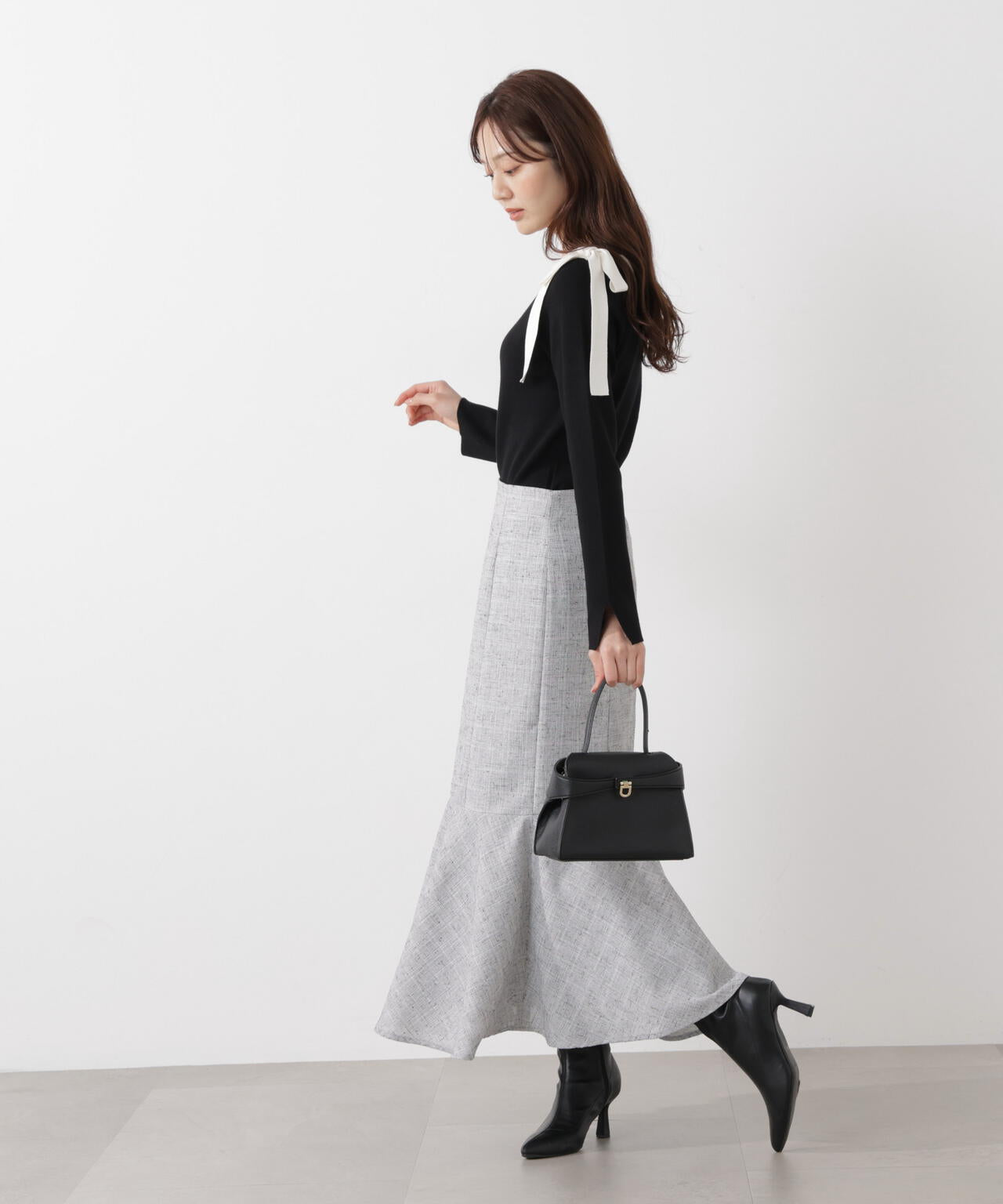 スプリングツイードマーメイドスカート | PROPORTION BODY DRESSING