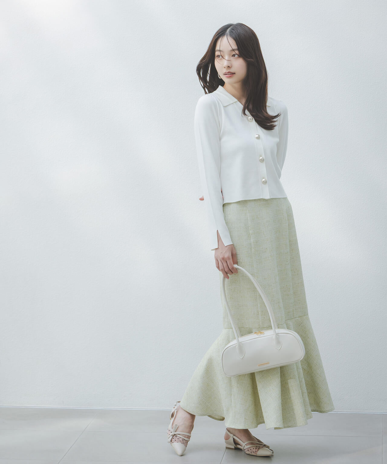 スプリングツイードマーメイドスカート | PROPORTION BODY DRESSING