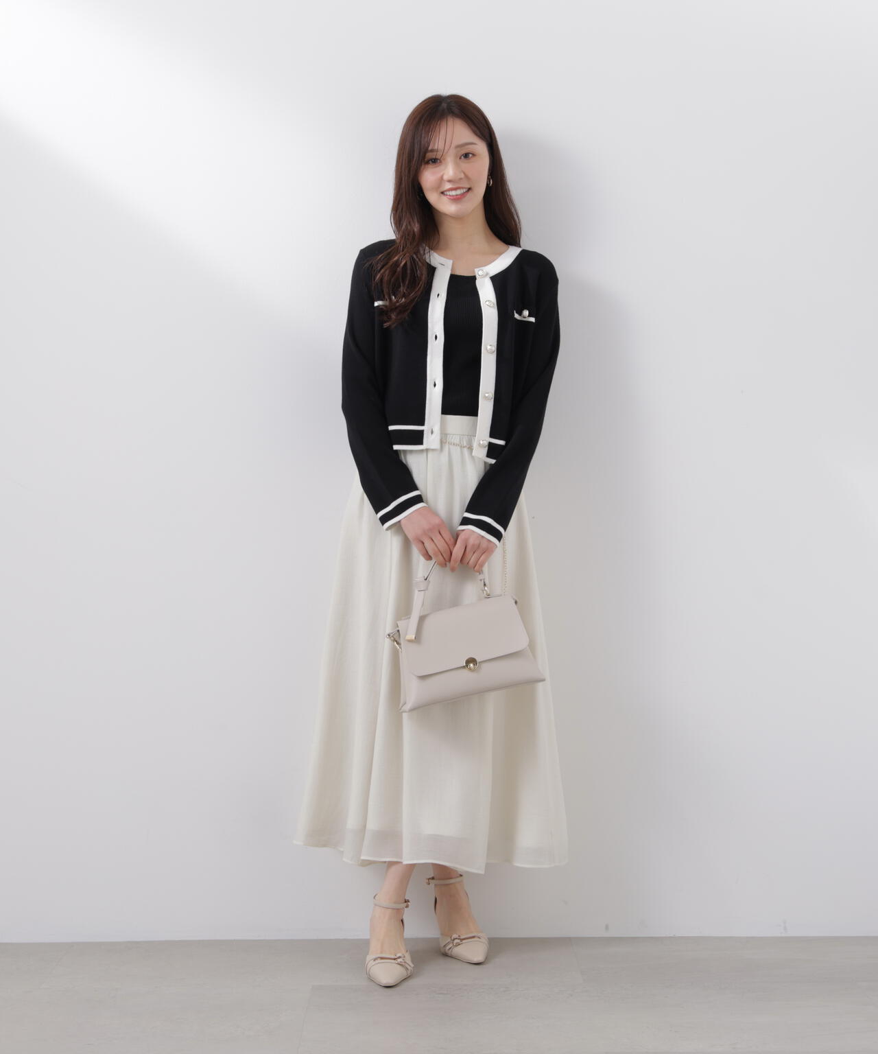 チェーン付きギャザースカート | PROPORTION BODY DRESSING