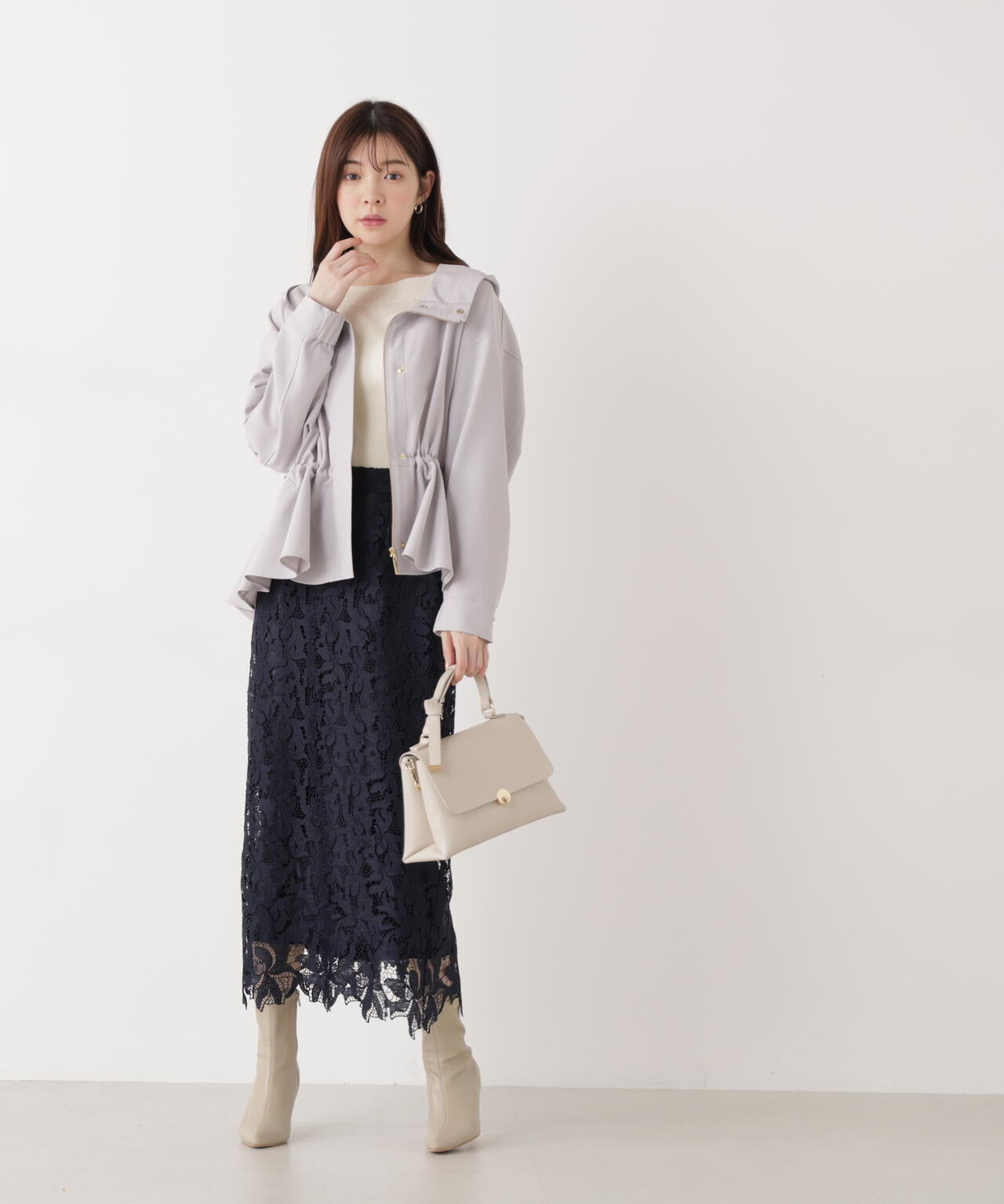 レースタイトスカート