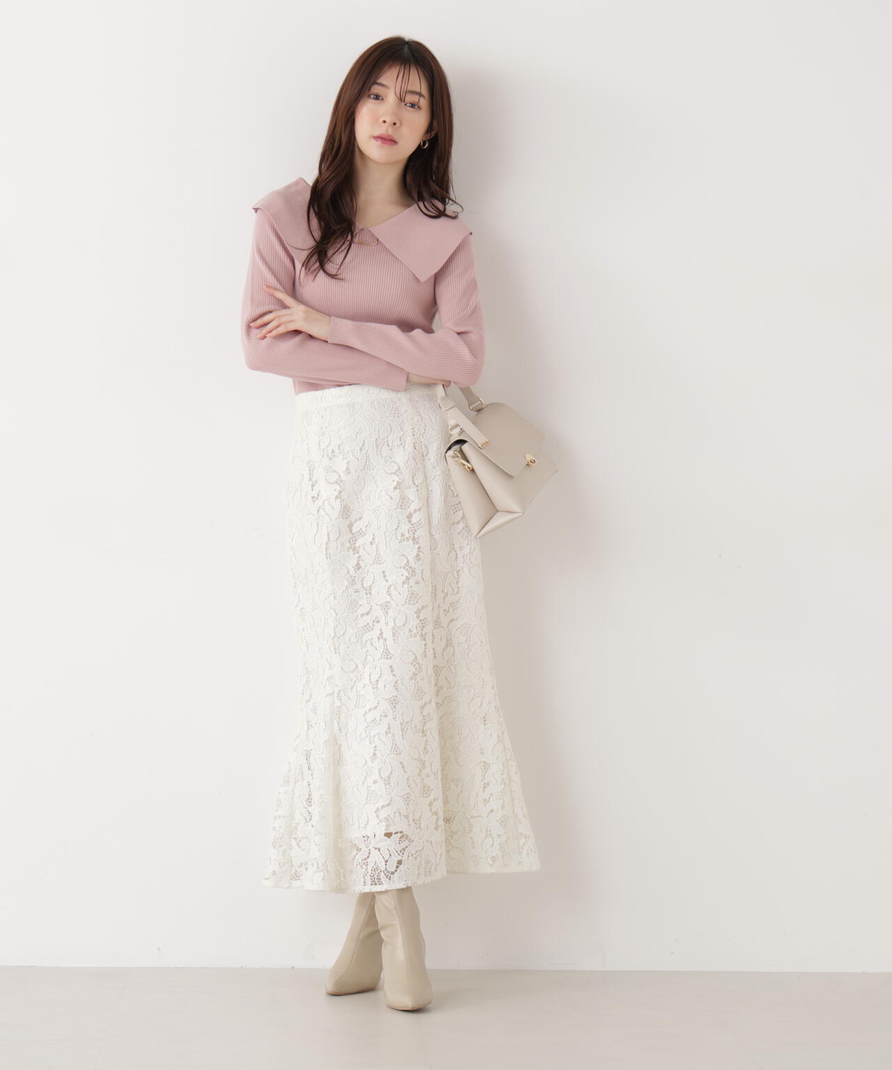 レースマーメイドスカート | PROPORTION BODY DRESSING