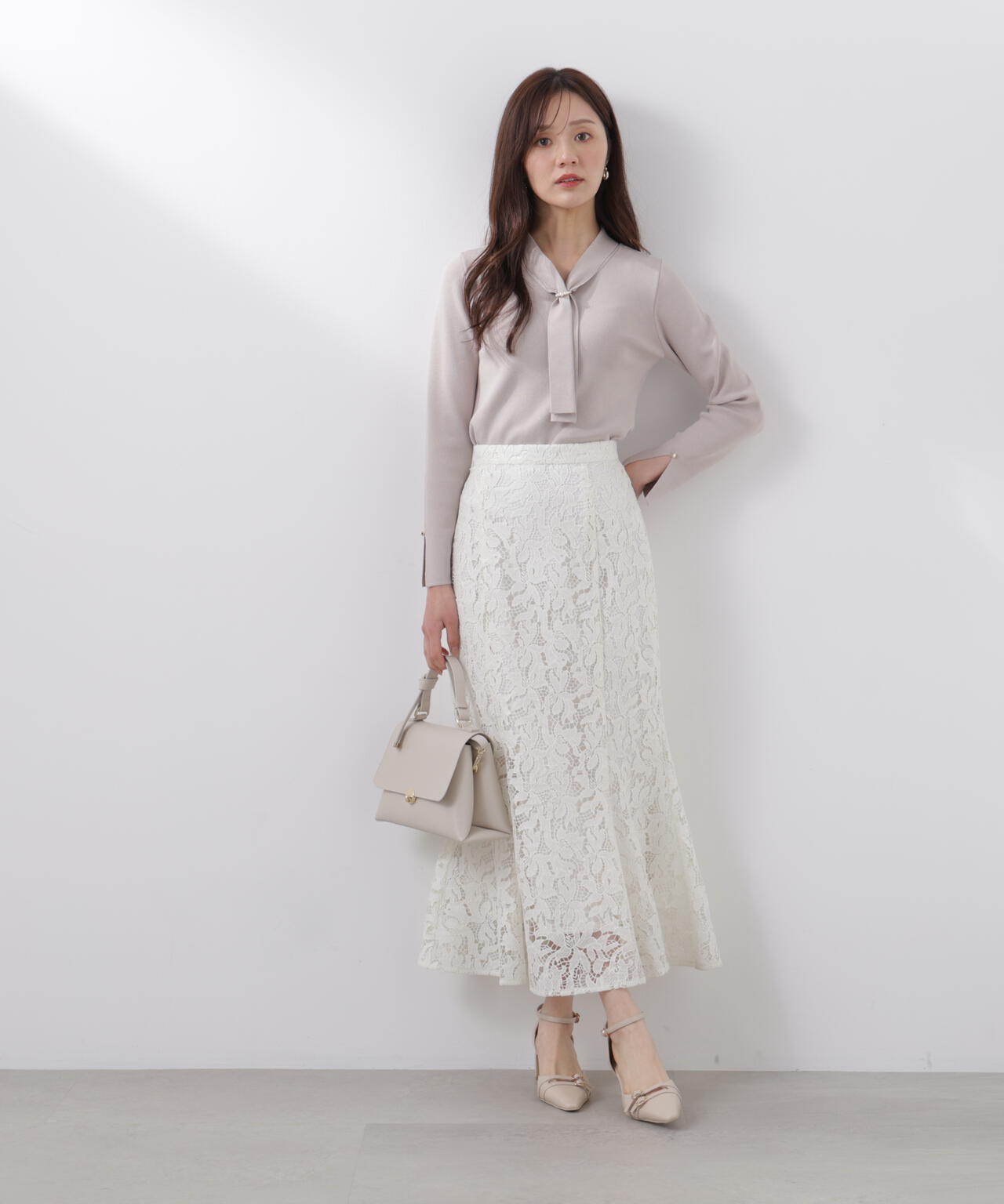 レースマーメイドスカート | PROPORTION BODY DRESSING
