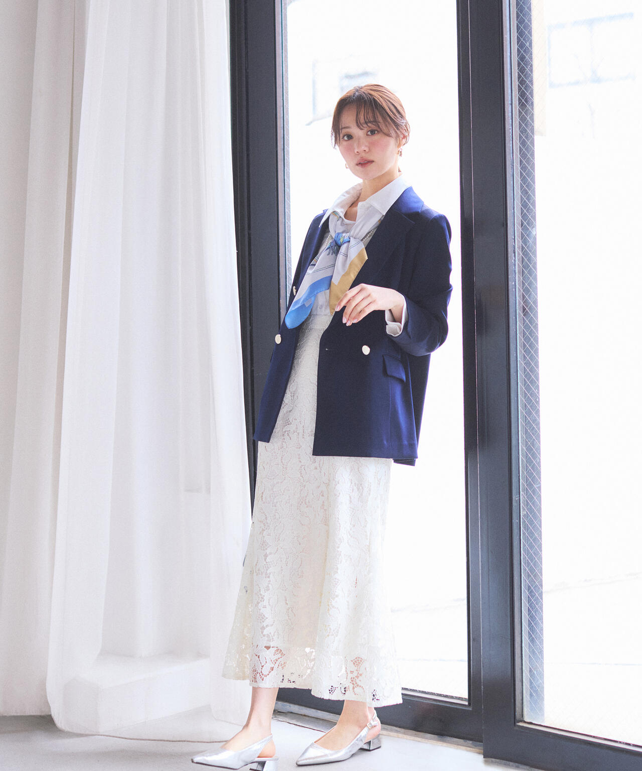 レースマーメイドスカート | PROPORTION BODY DRESSING