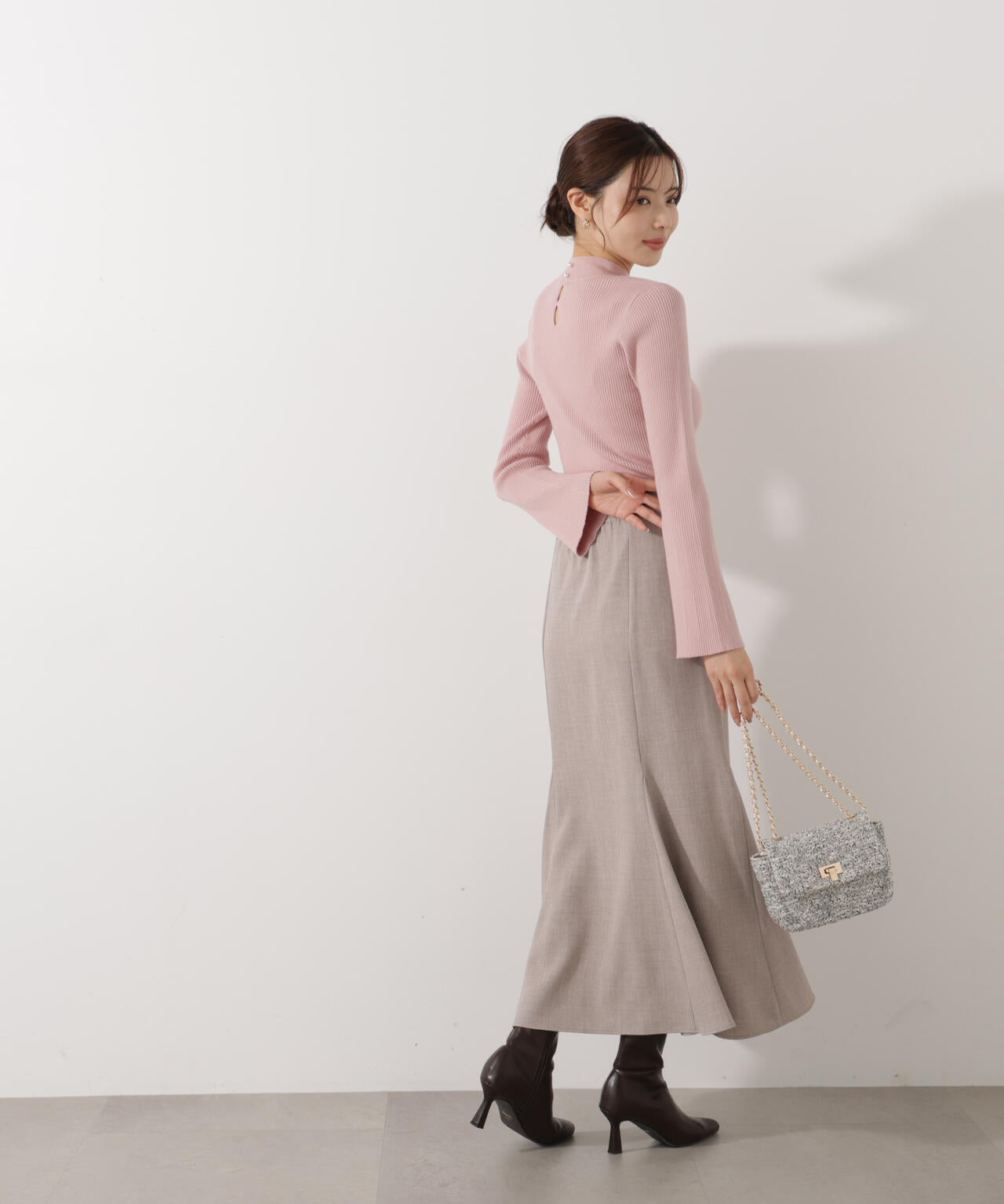 ハイウエストマーメイドスカート | PROPORTION BODY DRESSING