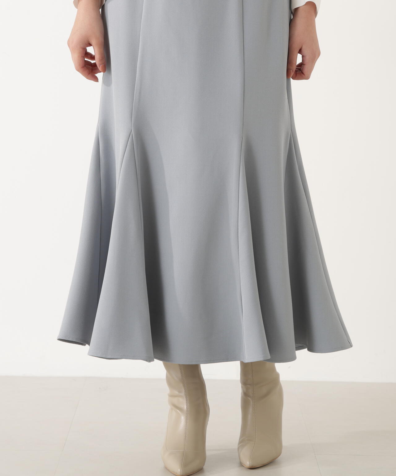 ハイウエストマーメイドスカート