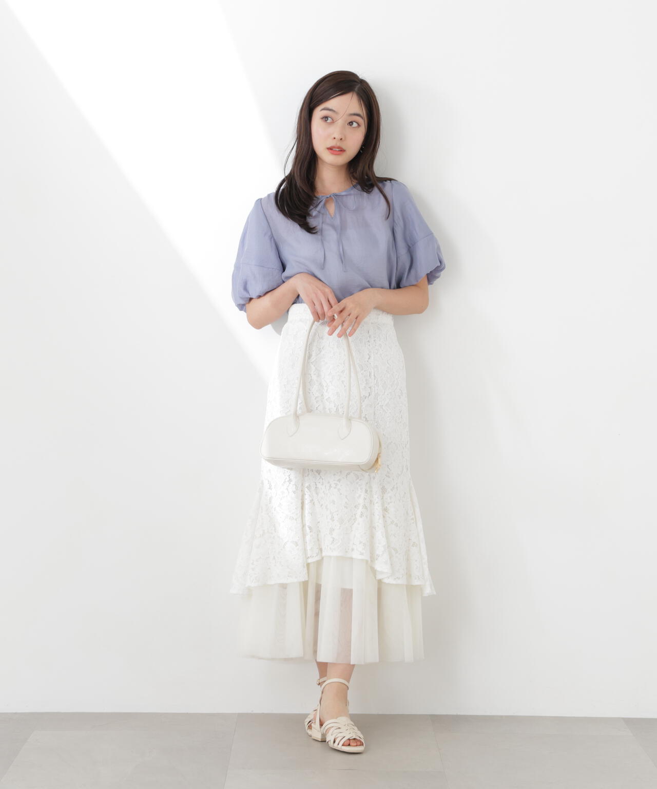 チュールドッキングレーススカート | PROPORTION BODY DRESSING