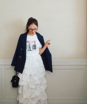 model：166cm B:78 W:56 H:83 S:24.5cm 着用サイズ：M