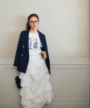 model：166cm B:78 W:56 H:83 S:24.5cm 着用サイズ：M