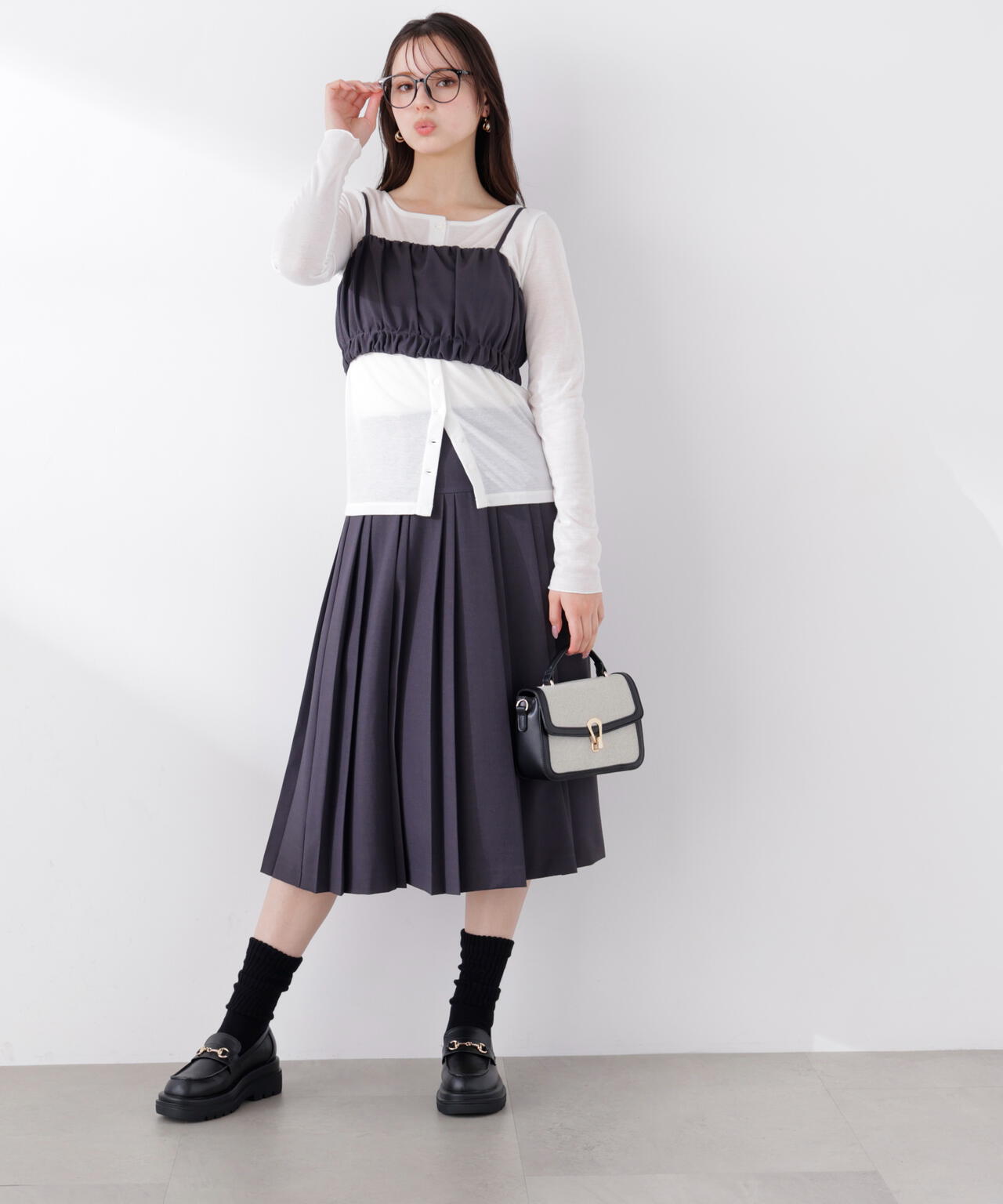 ミディープリーツスカート | PROPORTION BODY DRESSING