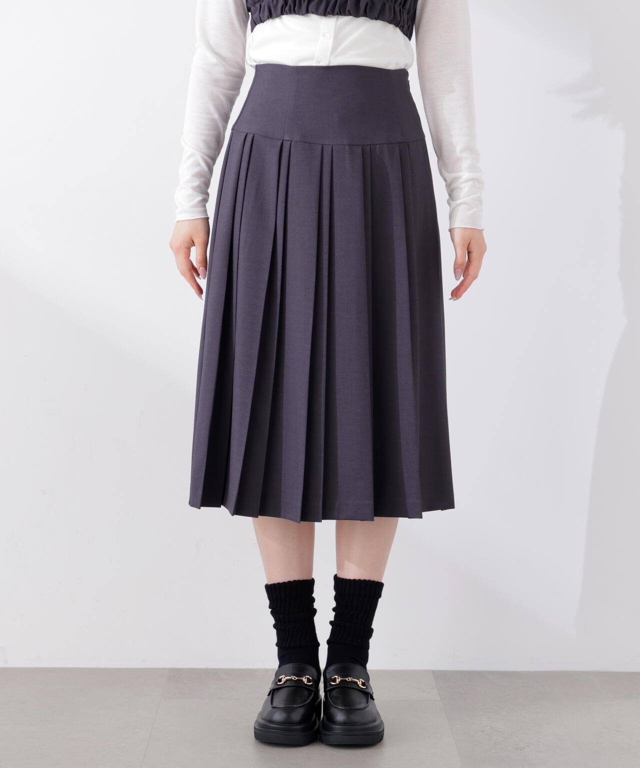 ミディープリーツスカート | PROPORTION BODY DRESSING