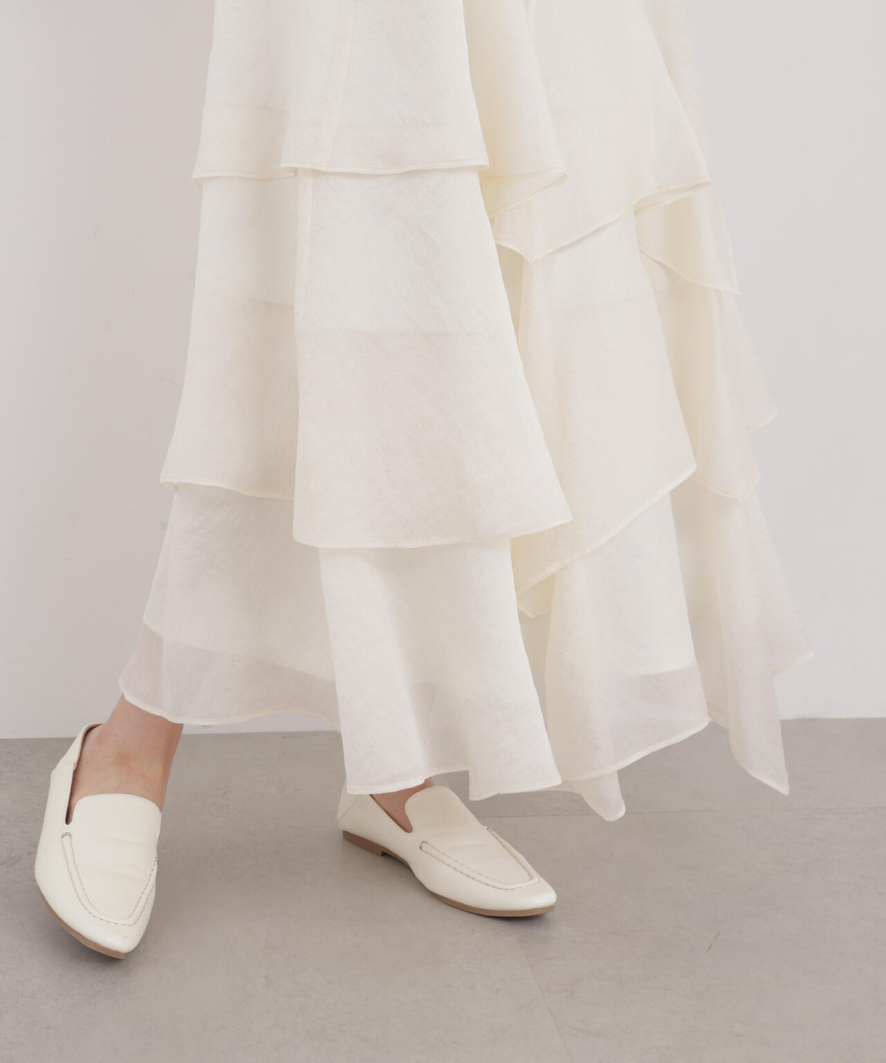 ランダムティアードシアースカート | PROPORTION BODY DRESSING