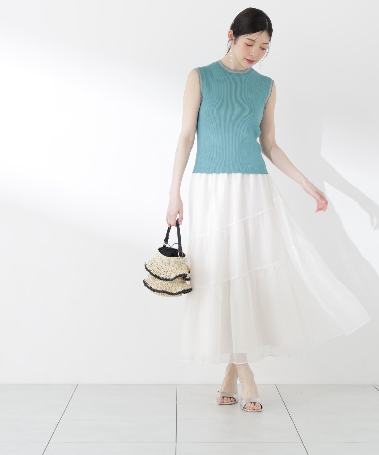 アシメティアードスカート | PROPORTION BODY DRESSING