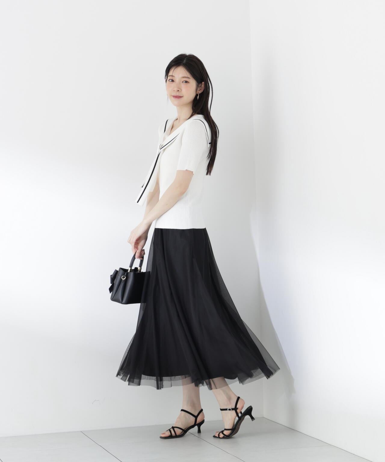 6/12 10:00～6/15 Special Coupon 対象商品】マチ付きチュールスカート