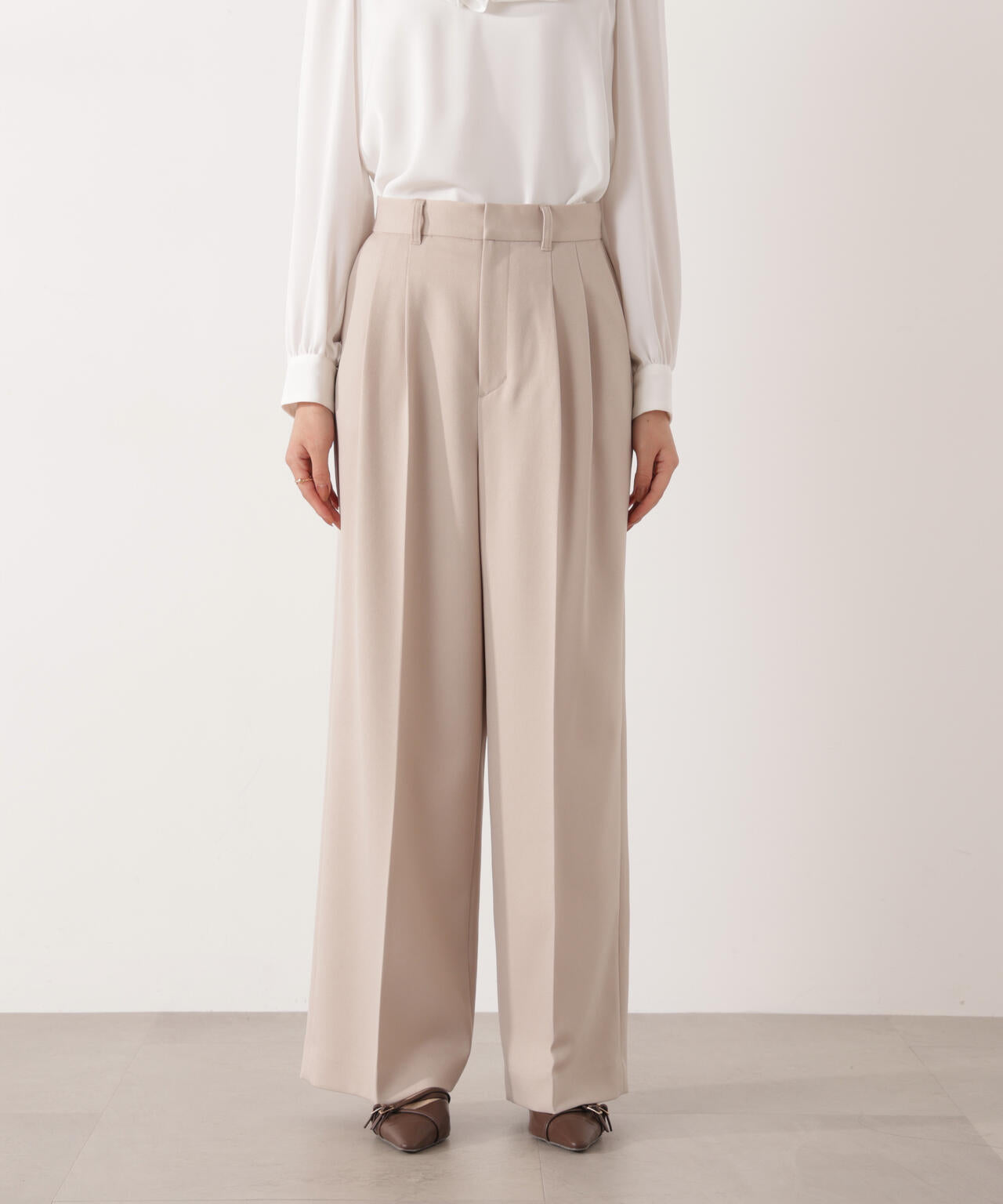 2タックワイドパンツ | PROPORTION BODY DRESSING（プロポーション