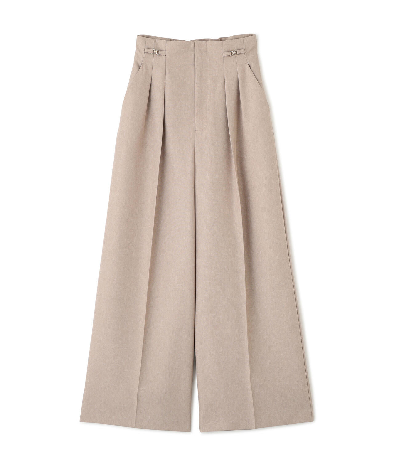 ビットハイウエストワイドパンツ