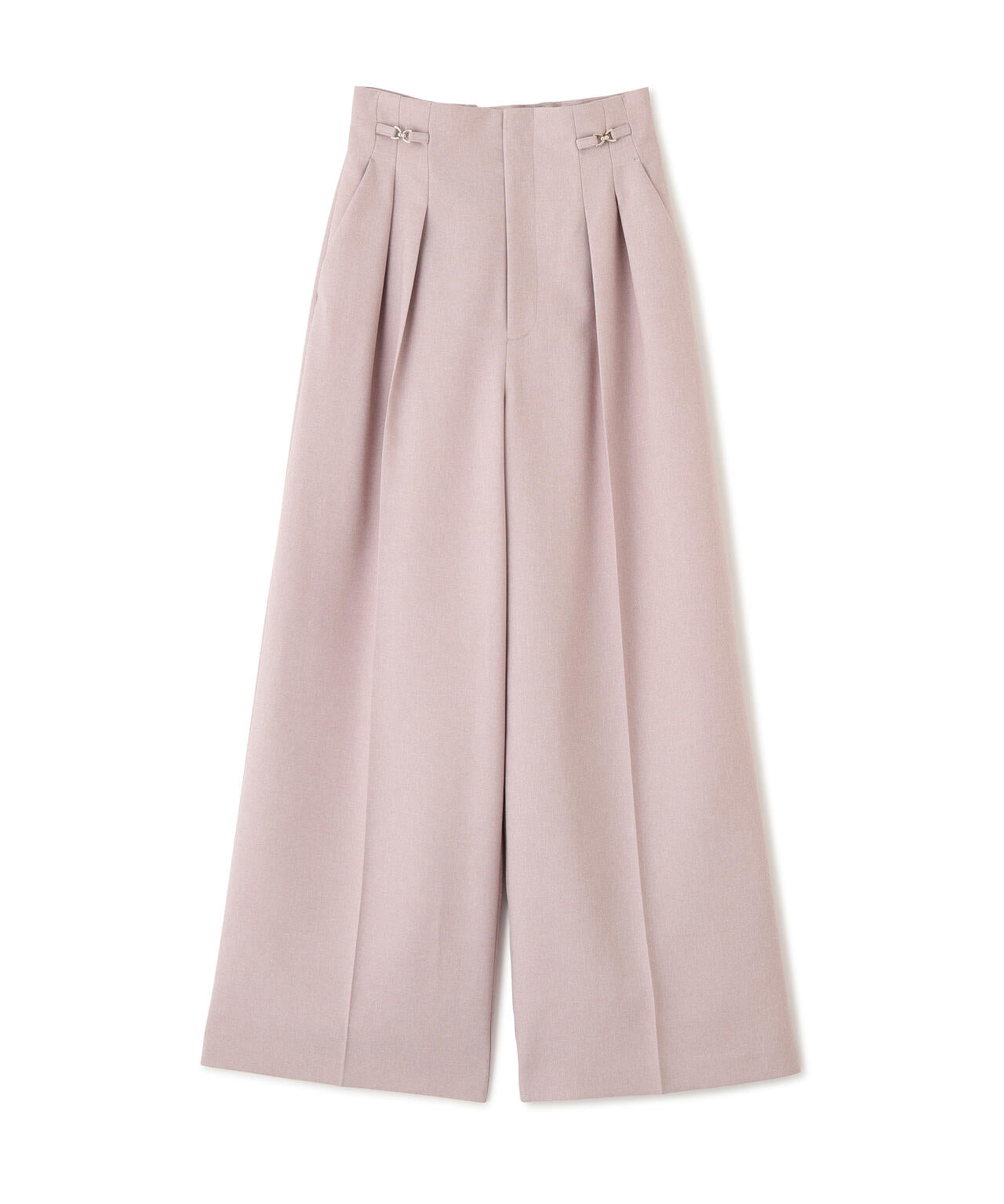 ビットハイウエストワイドパンツ