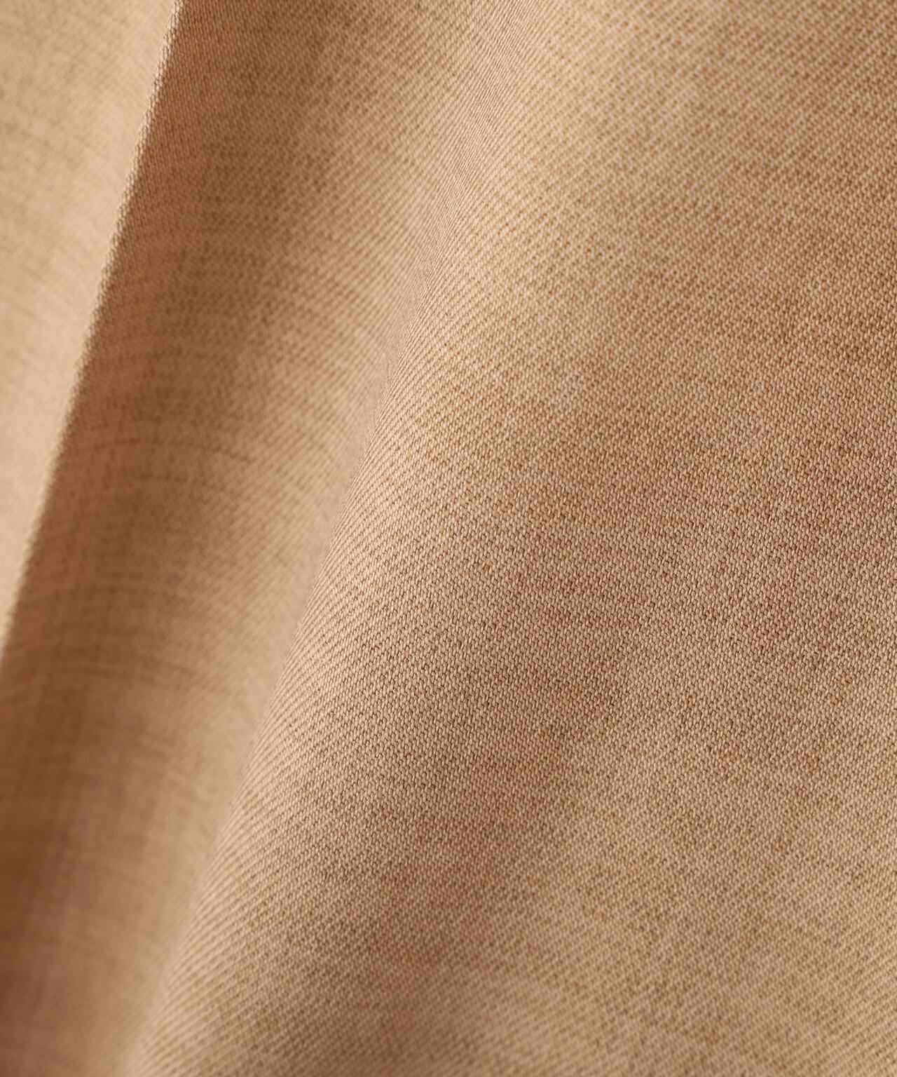 ＜ウォッシャブル＞ベルト付きタックワイドパンツ