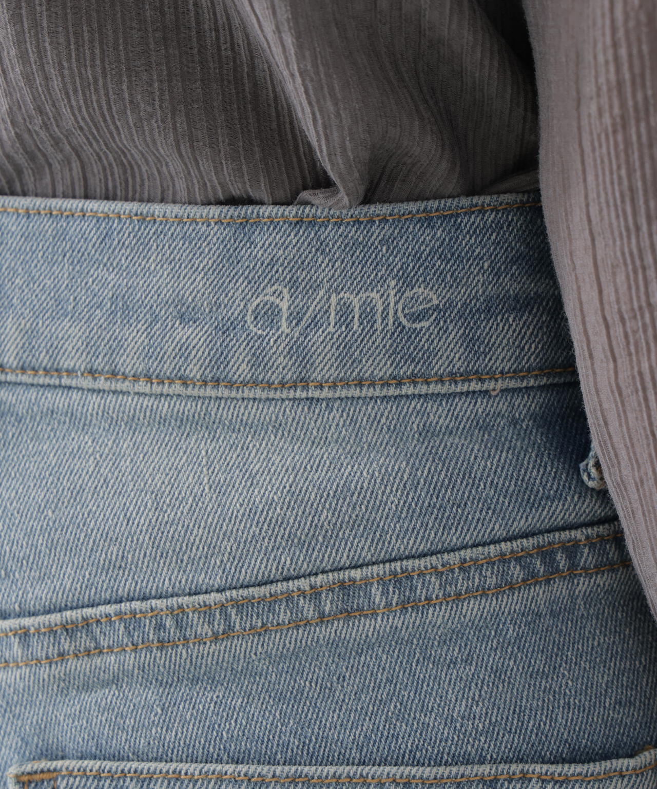 a/mie〉フレアデニムパンツ | PROPORTION BODY DRESSING