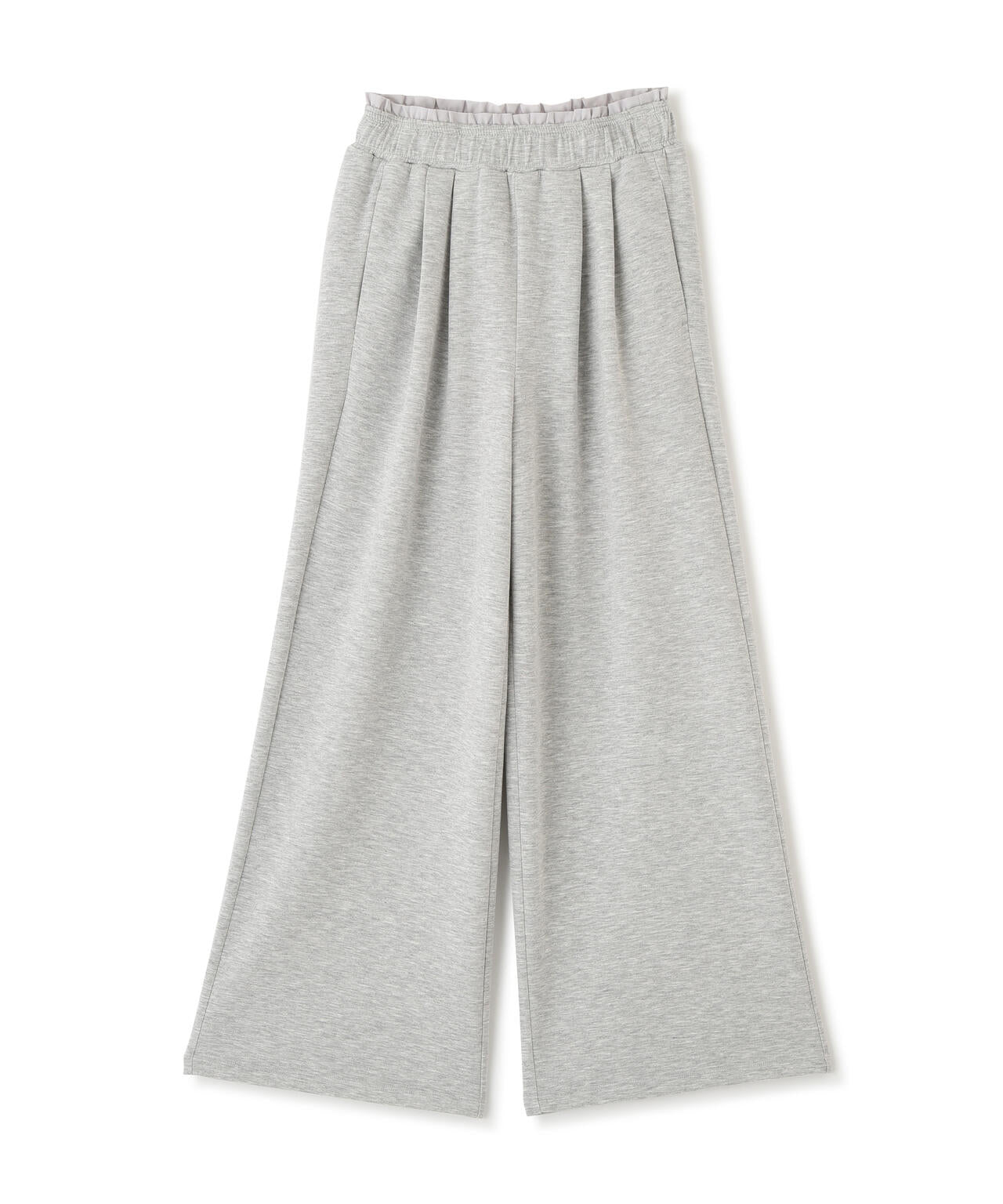 〈a/mie〉カットイージーワイドパンツ