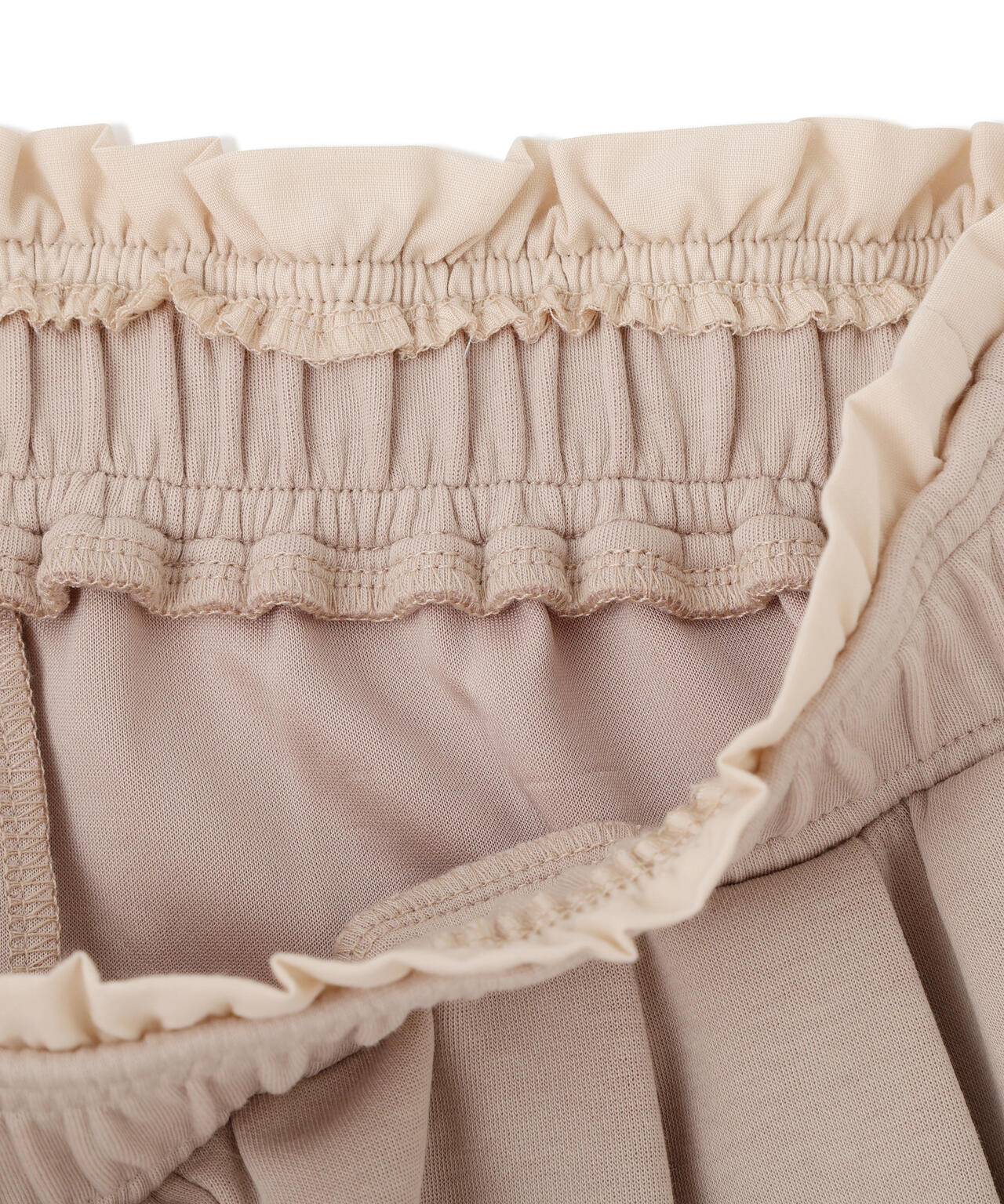 〈a/mie〉カットイージーワイドパンツ