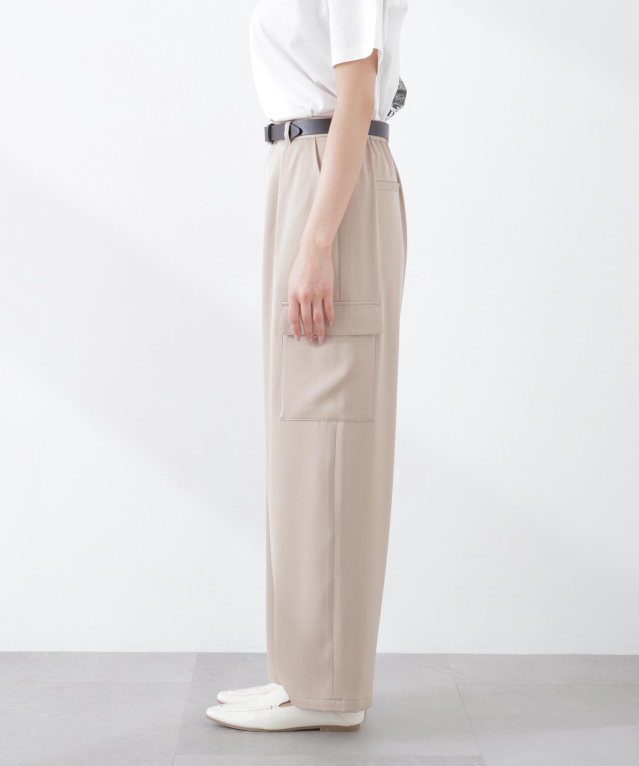 〈a/mie〉カーゴパンツ