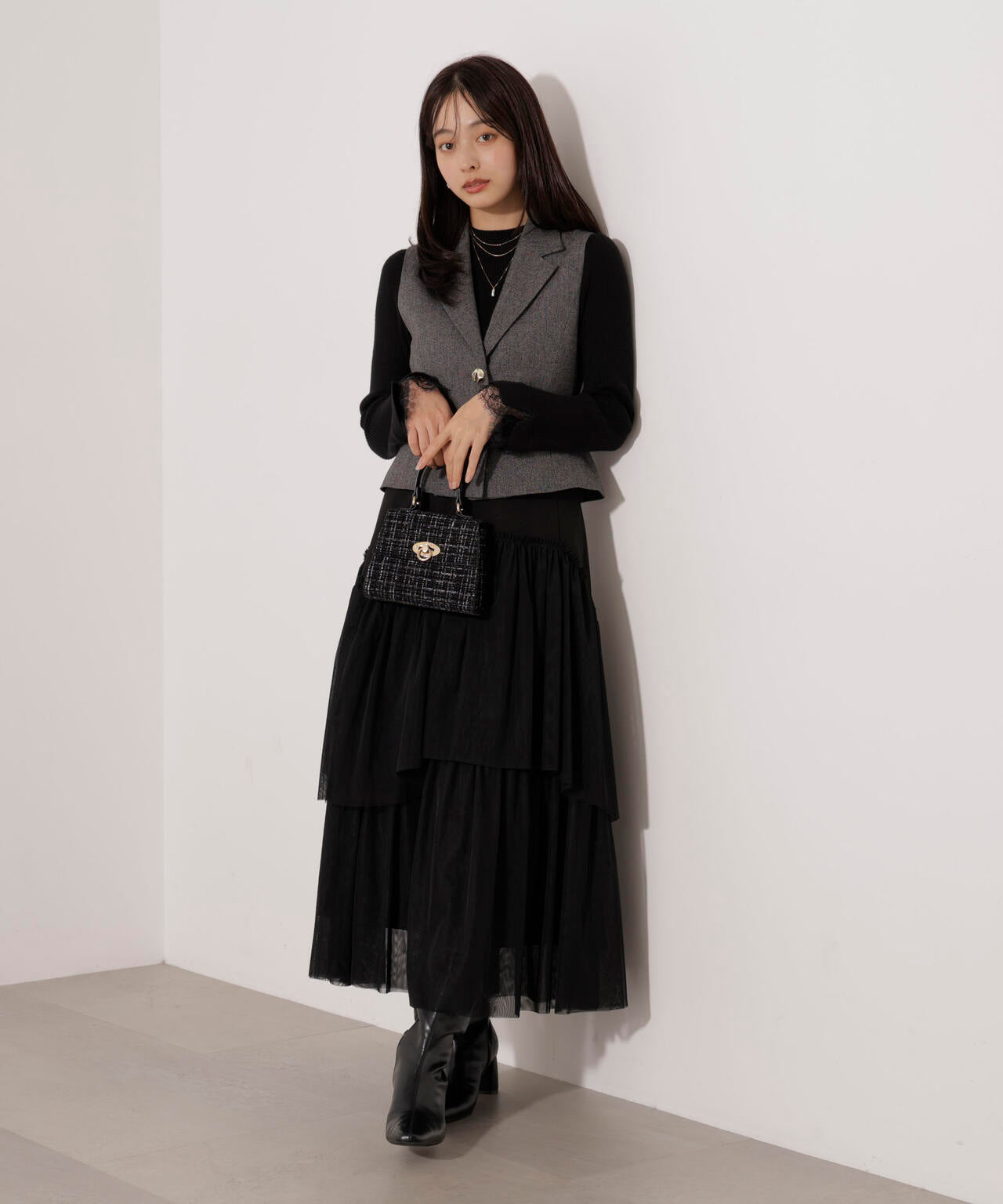 テーラードジレセットアップ | PROPORTION BODY DRESSING