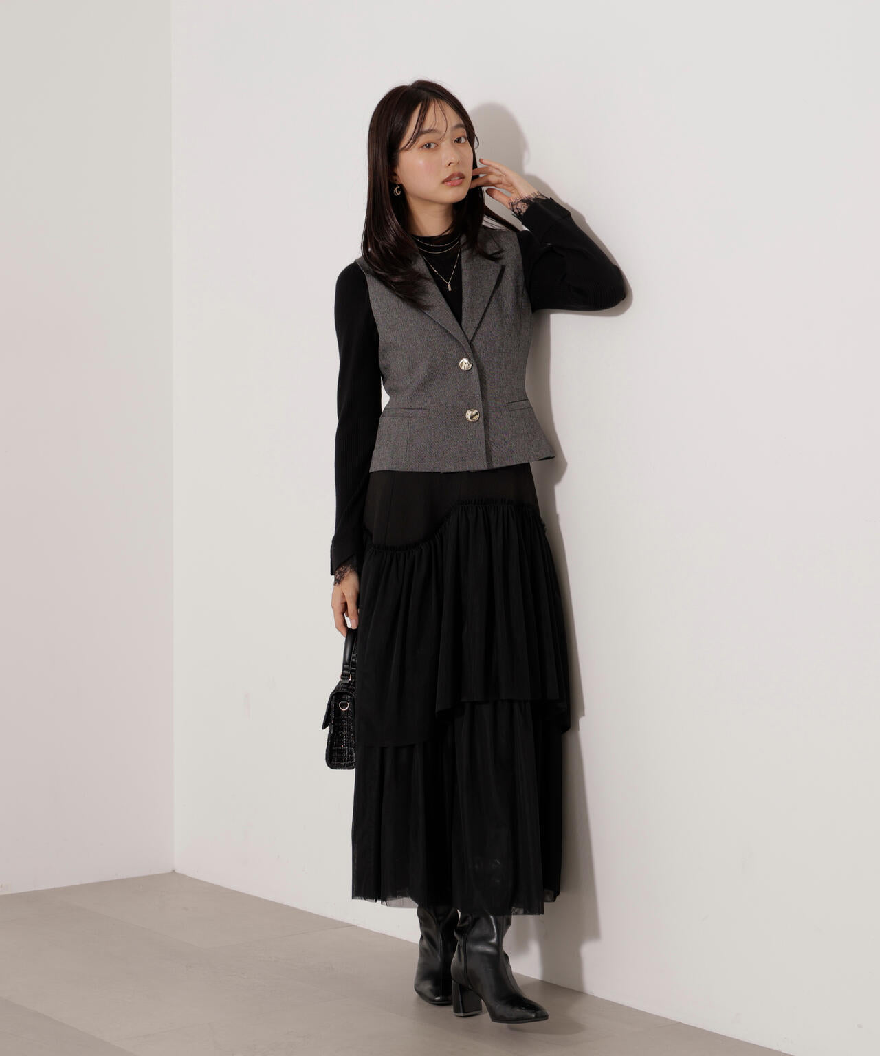 テーラードジレセットアップ | PROPORTION BODY DRESSING