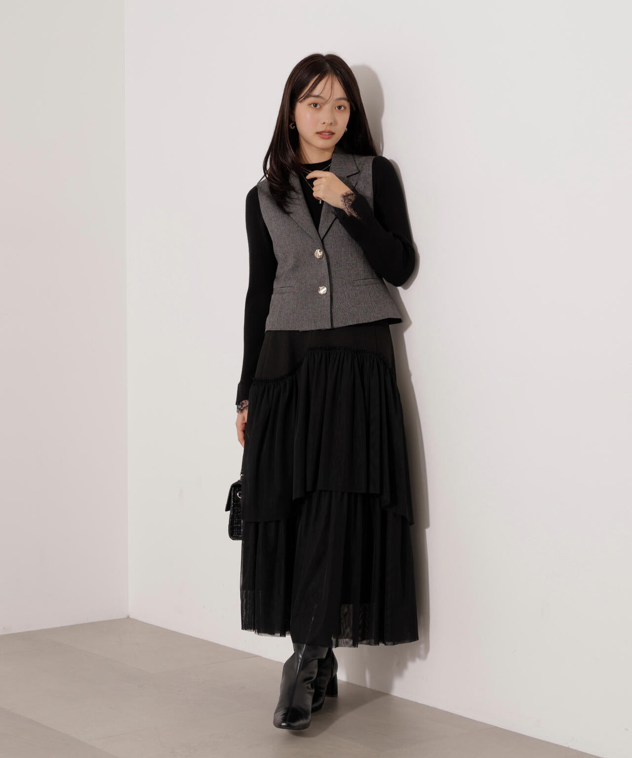 テーラードジレセットアップ | PROPORTION BODY DRESSING