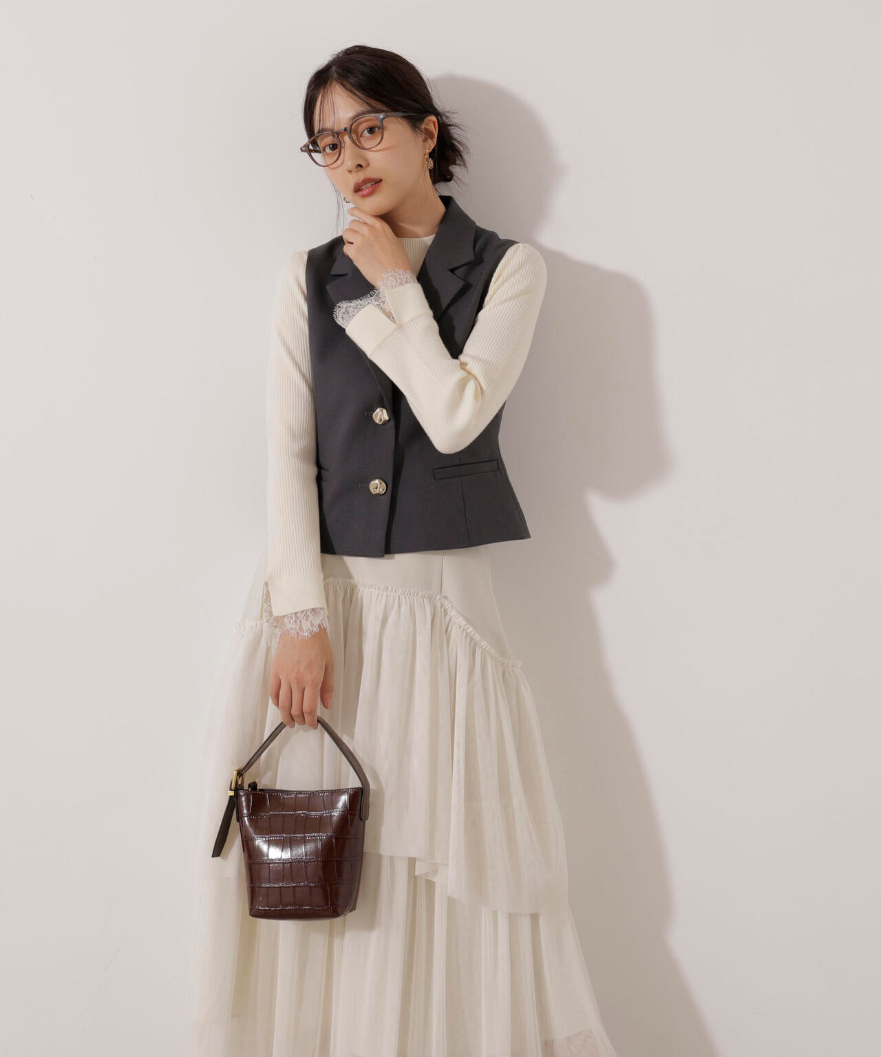 テーラードジレセットアップ | PROPORTION BODY DRESSING