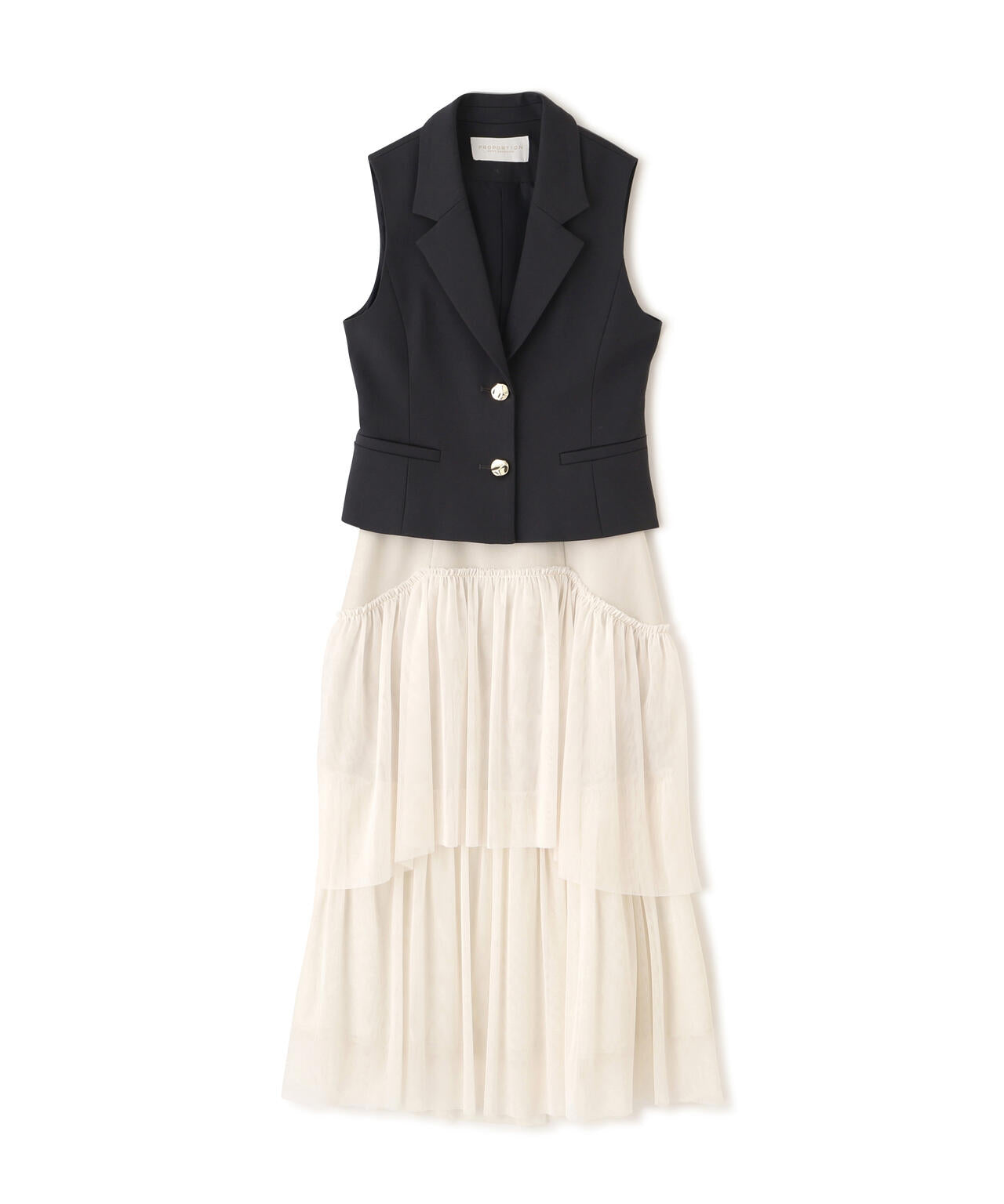 テーラードジレセットアップ | PROPORTION BODY DRESSING