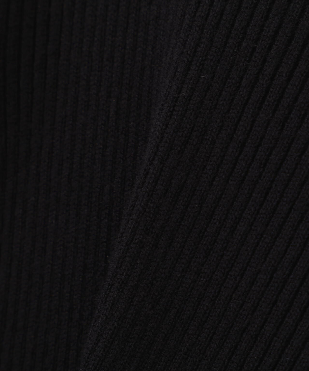 フロントリボン花柄ドッキングワンピース