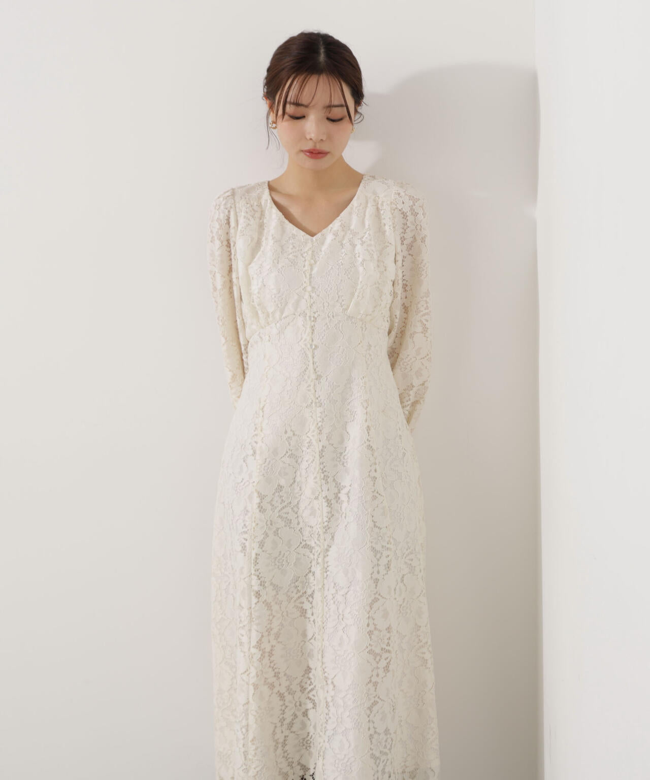 ホワイトレースワンピース missrosier 【公式通販】