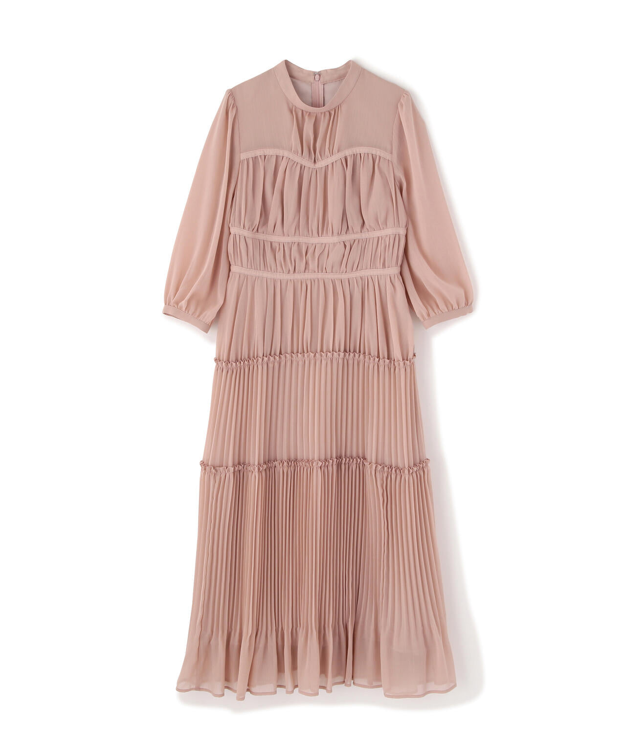 L＞プリーツロングワンピース | PROPORTION BODY DRESSING