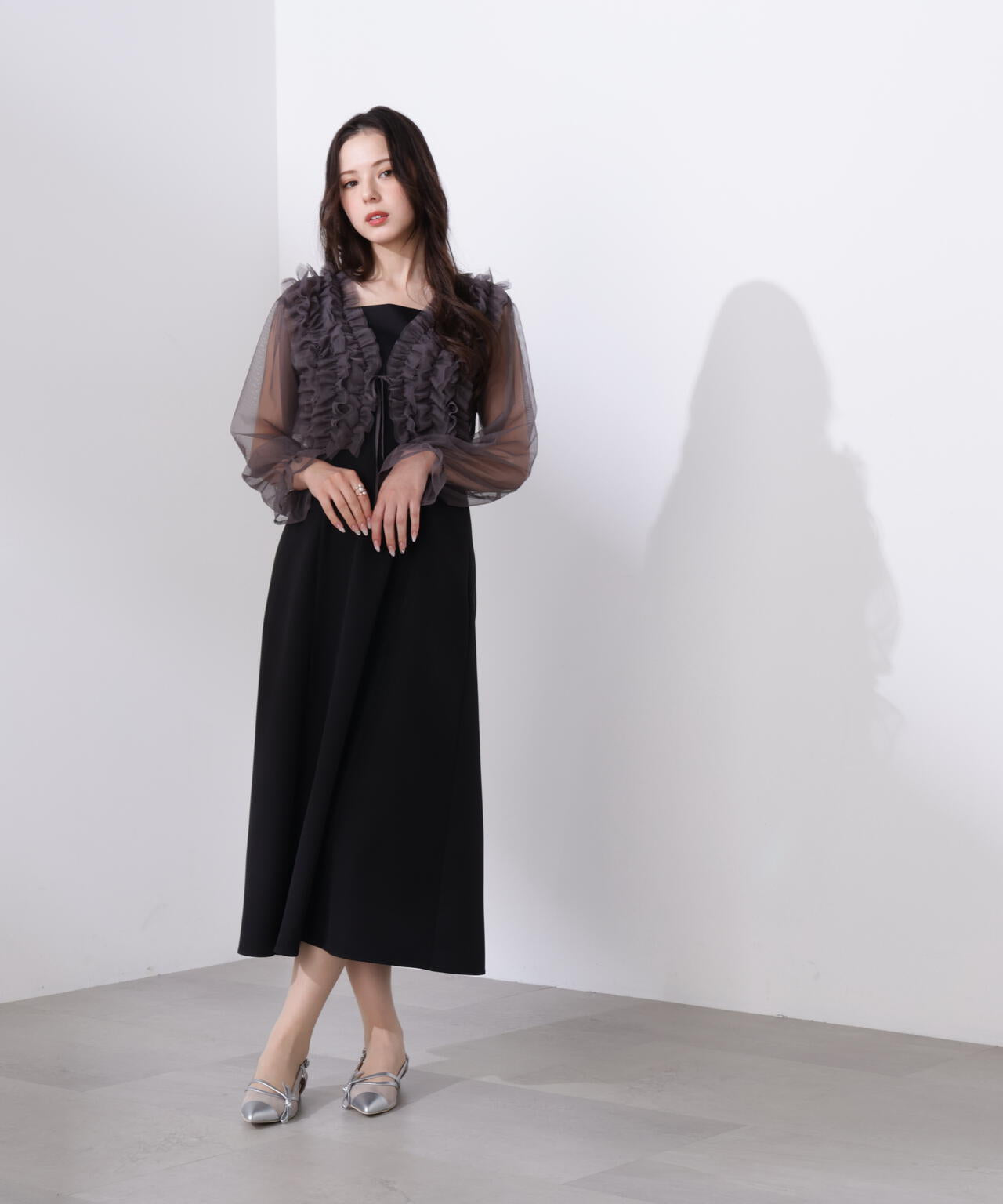 L＞ラッフルボレロセットアップ | PROPORTION BODY DRESSING
