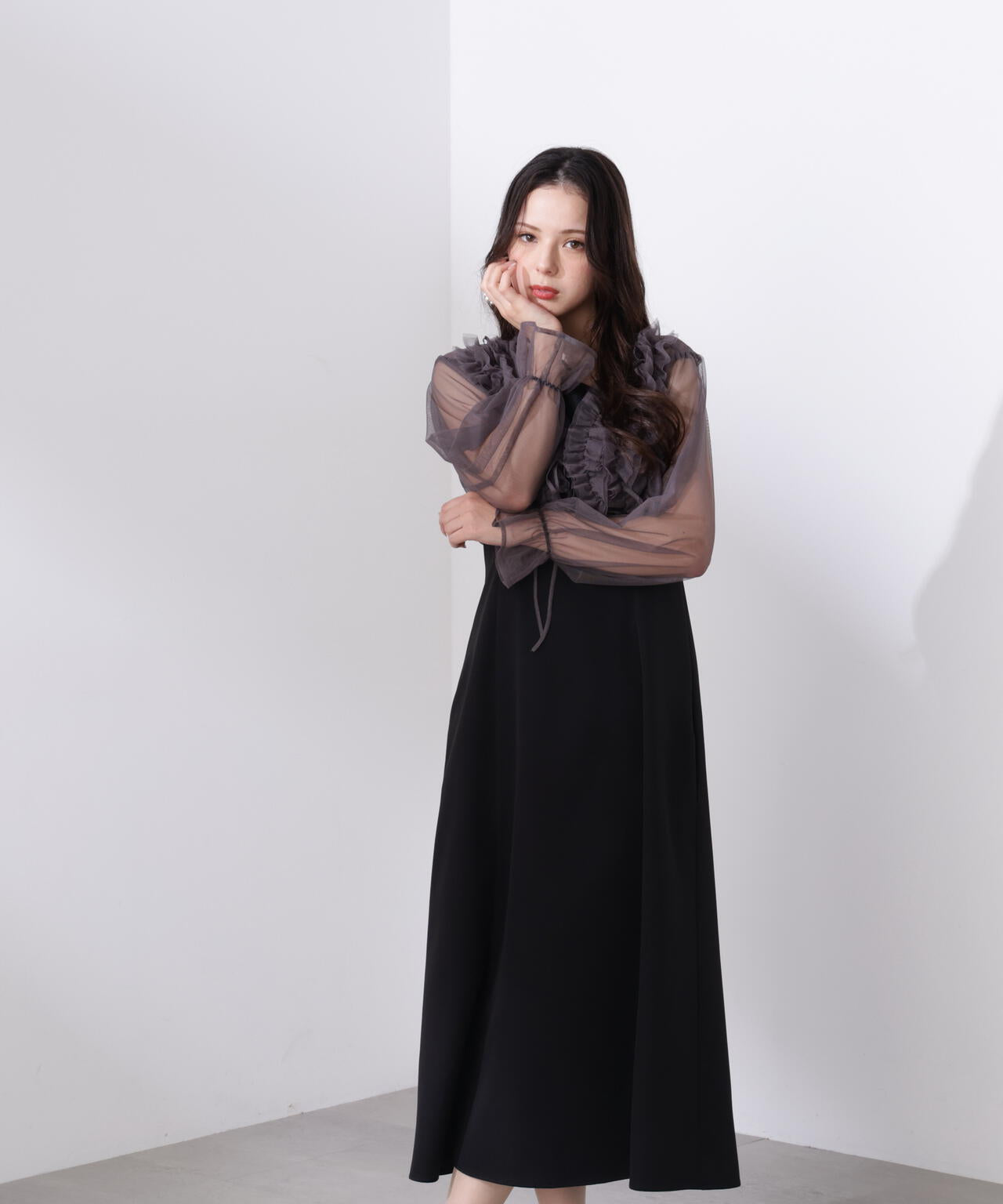 L＞ラッフルボレロセットアップ | PROPORTION BODY DRESSING