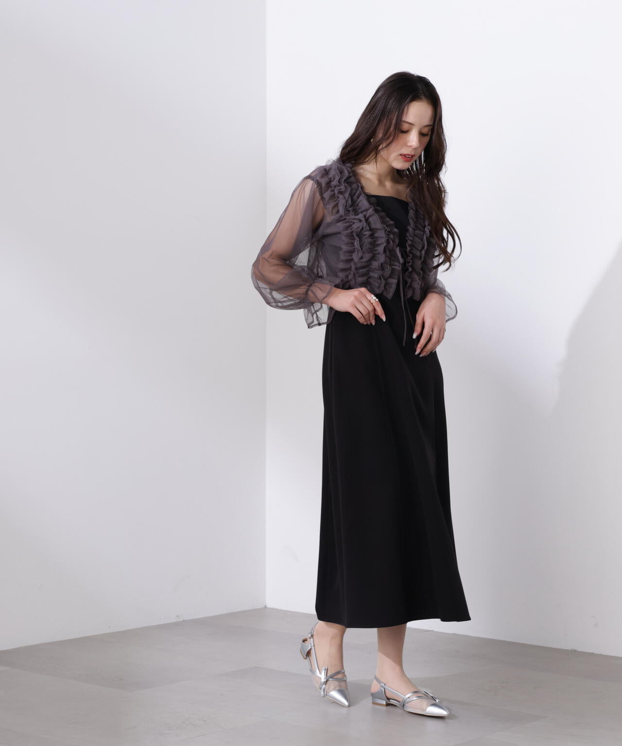ラッフルボレロセットアップ