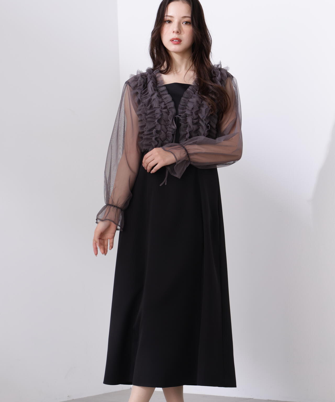 ラッフルボレロセットアップ | PROPORTION BODY DRESSING