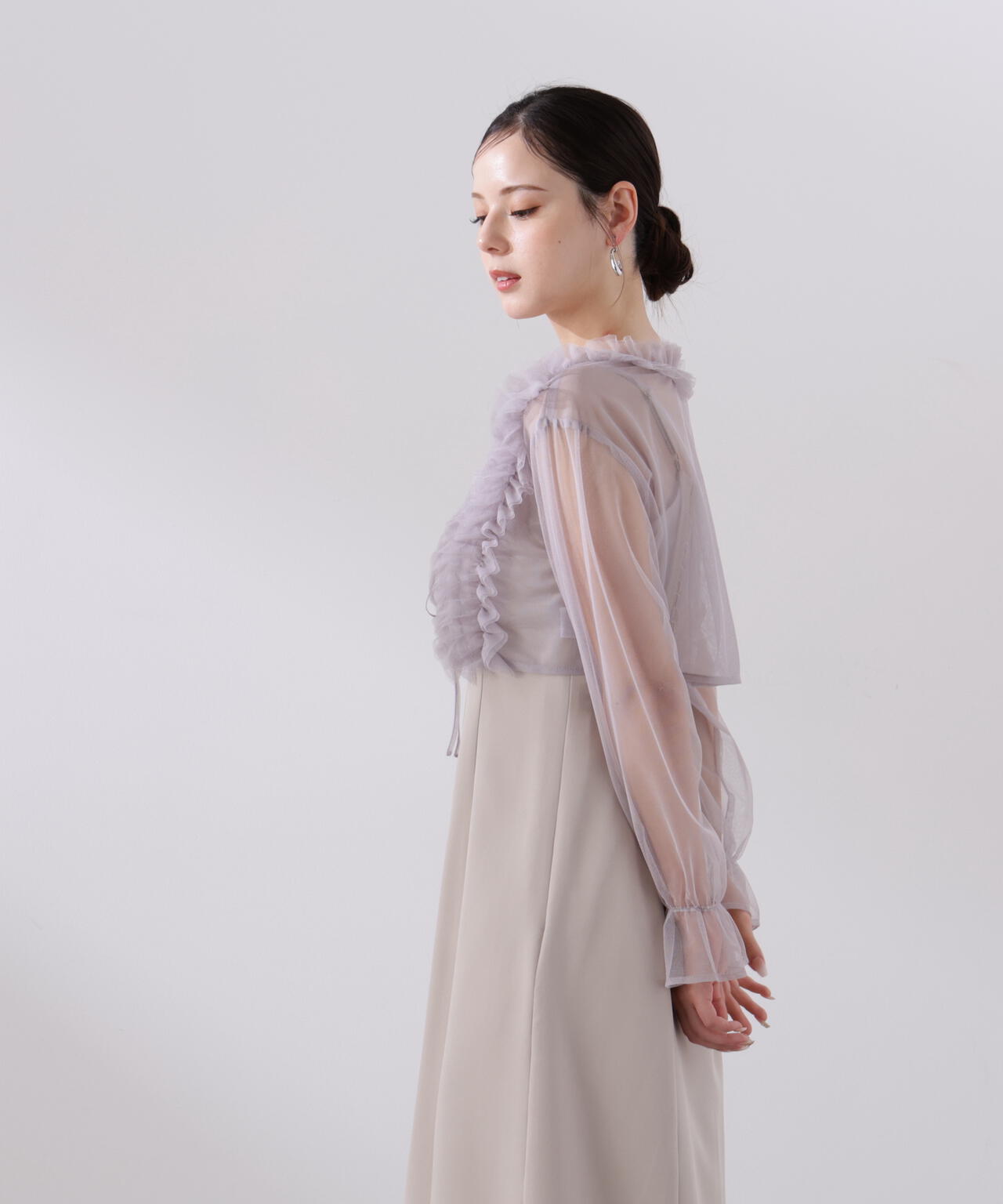 ラッフルボレロセットアップ | PROPORTION BODY DRESSING