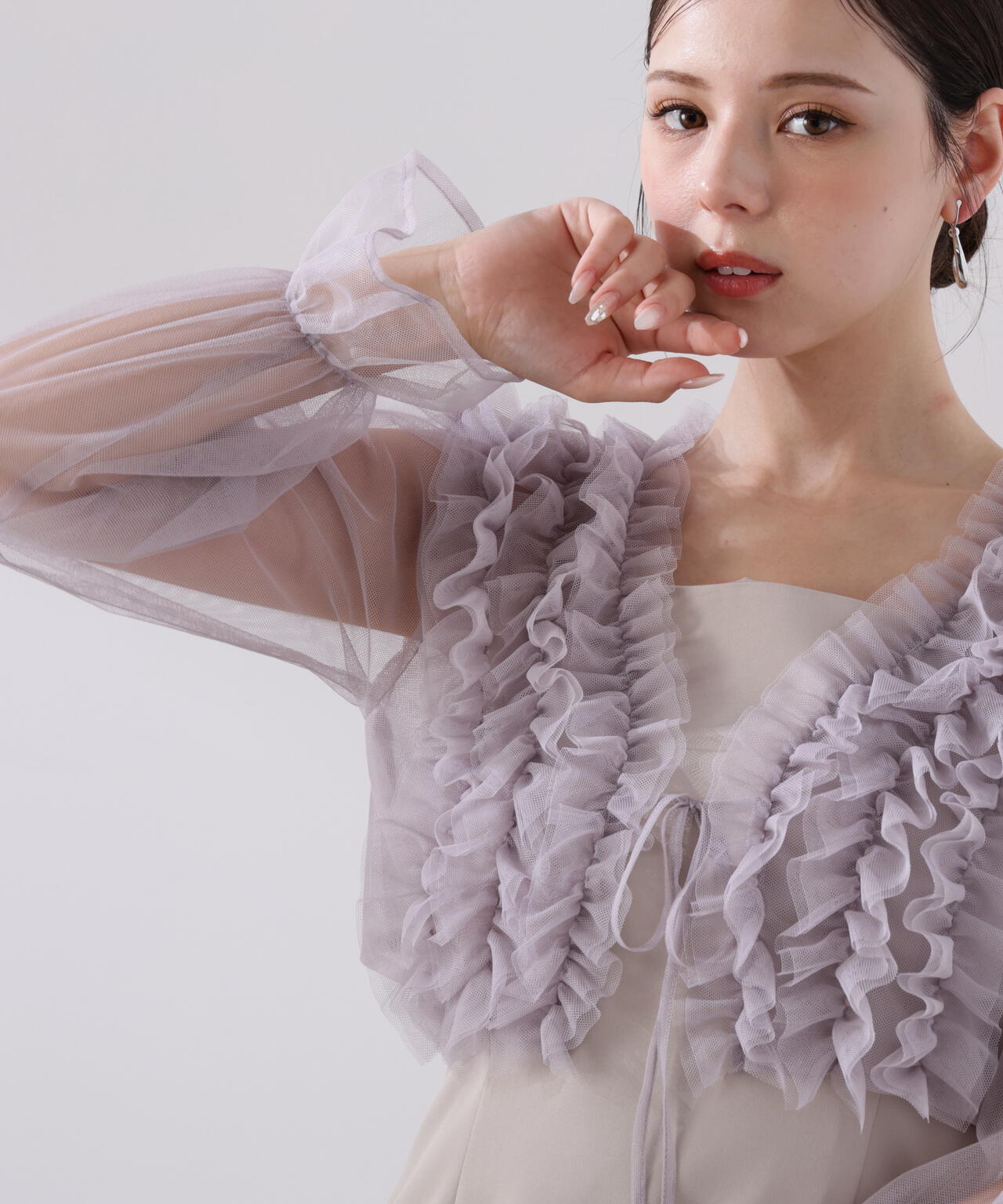 ラッフルボレロセットアップ
