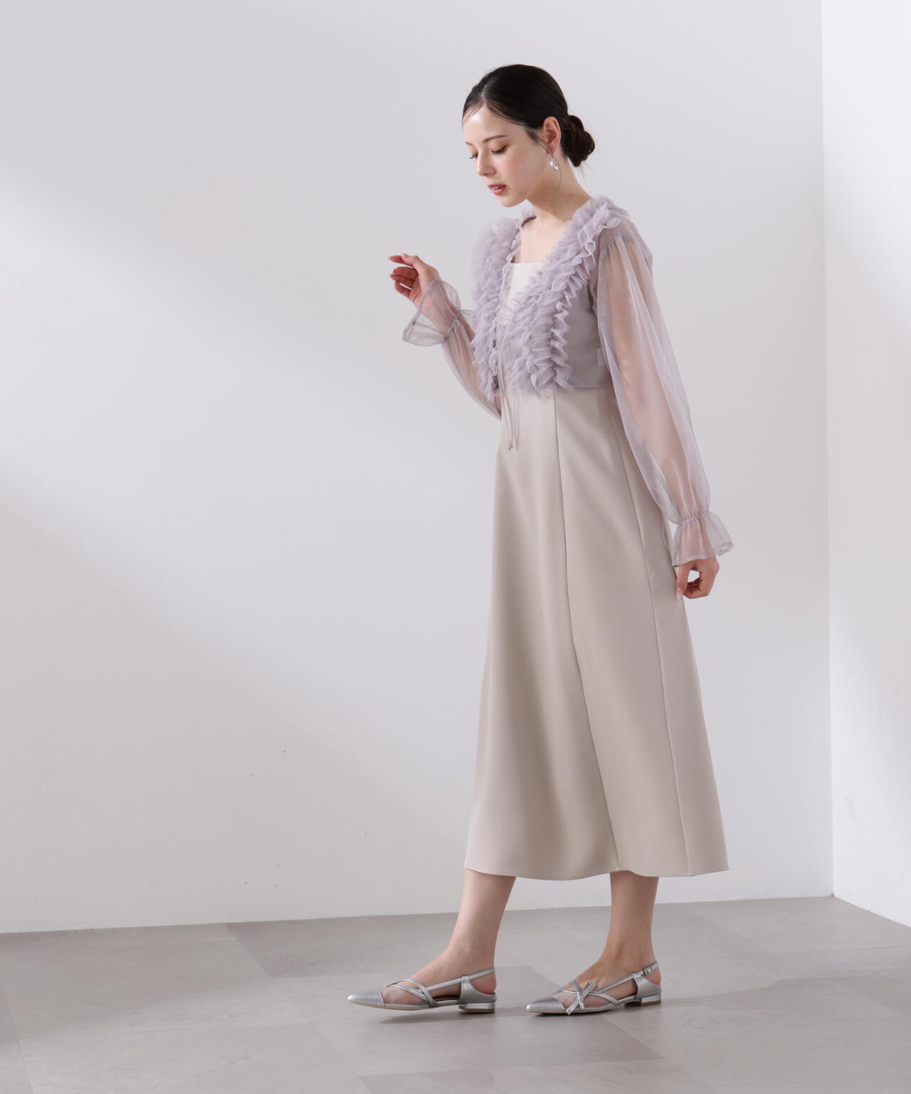 ラッフルボレロセットアップ