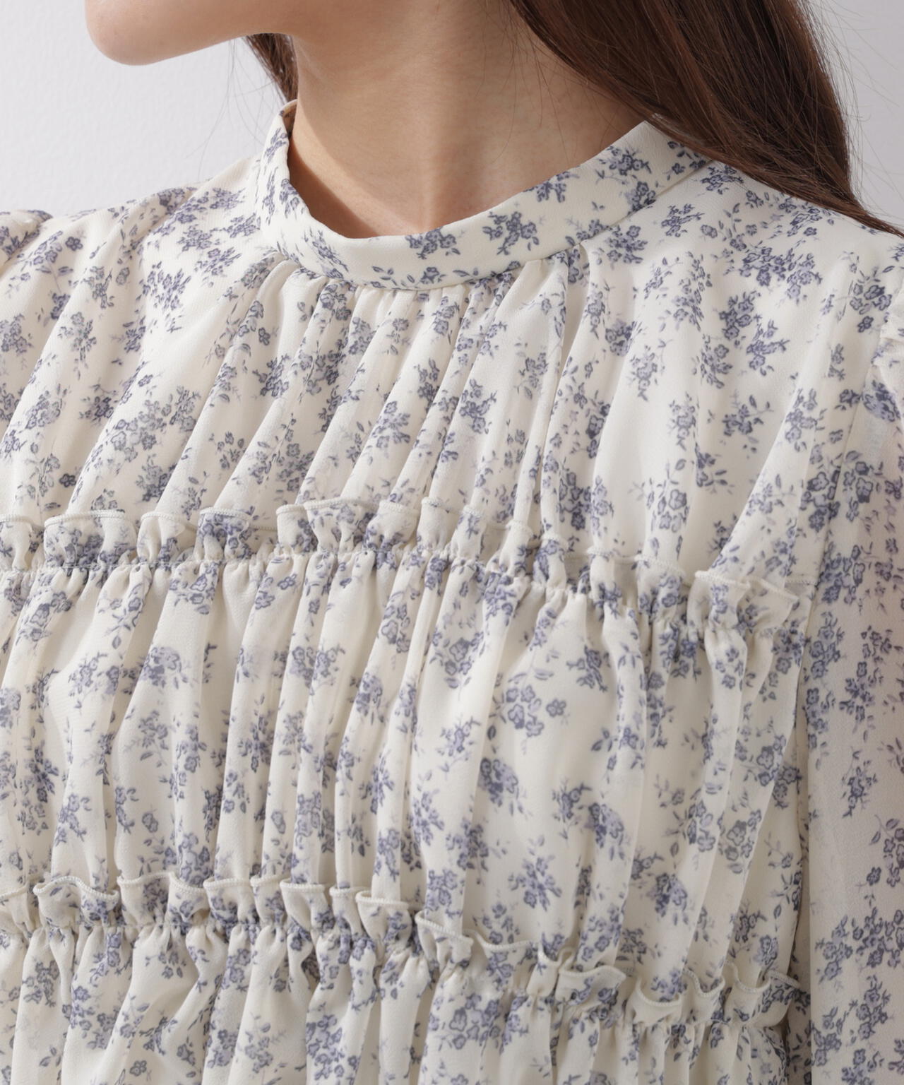 シアーシャーリングワンピース