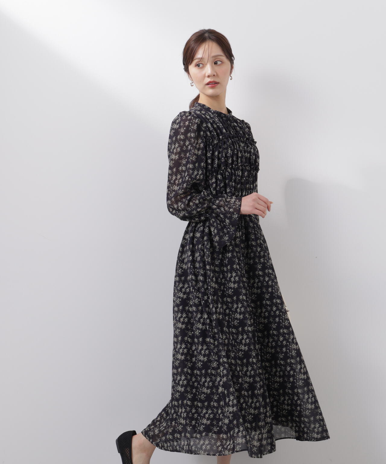 シアーシャーリングワンピース