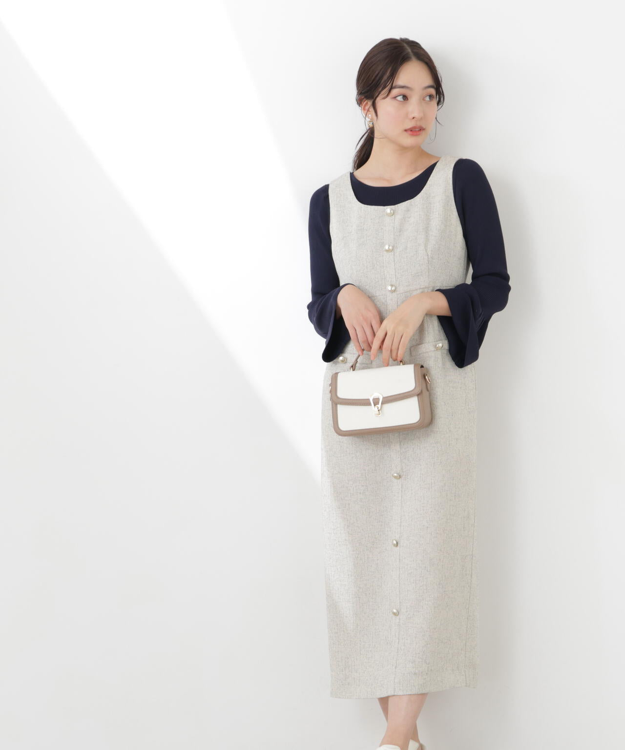 スプリングツイードジャンスカ