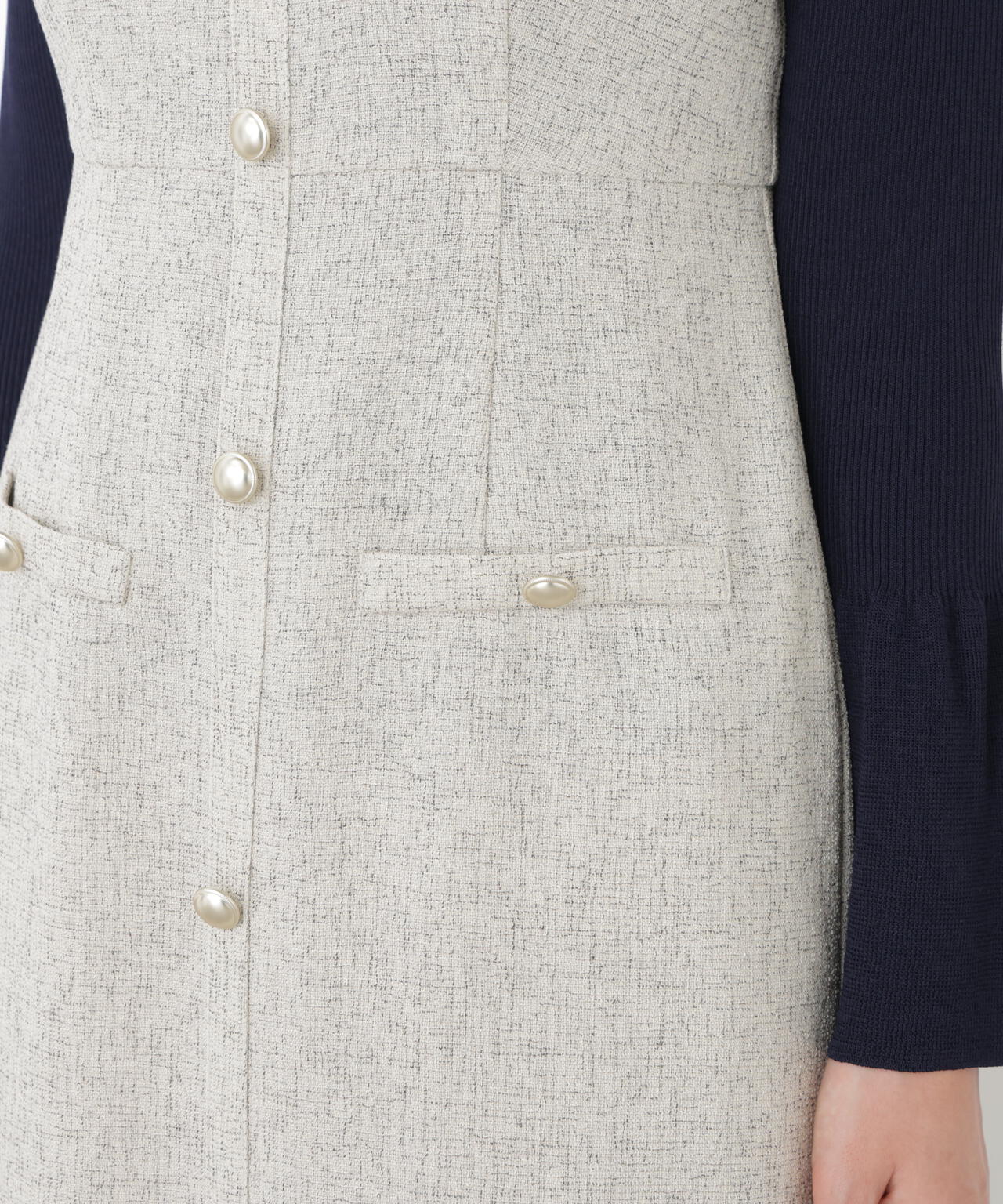 スプリングツイードジャンスカ