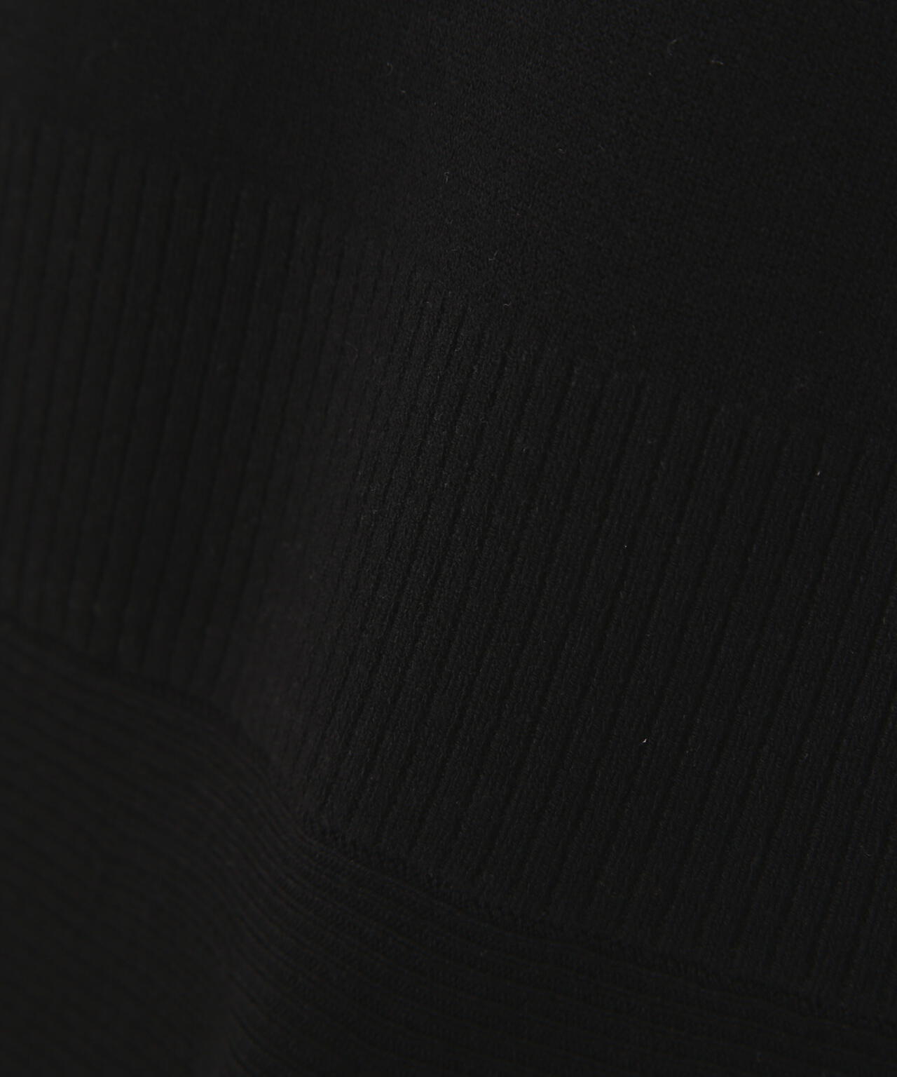 スカーフ付きニットワンピース