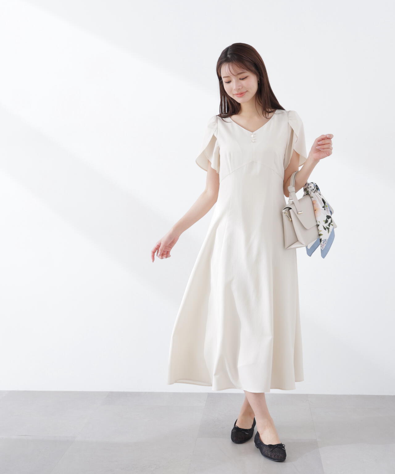 レディースリーブワンピース