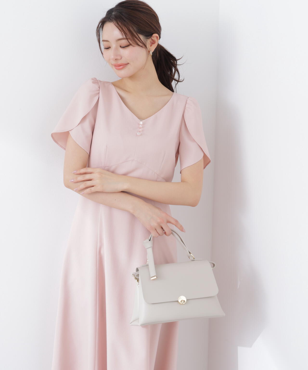 レディースリーブワンピース