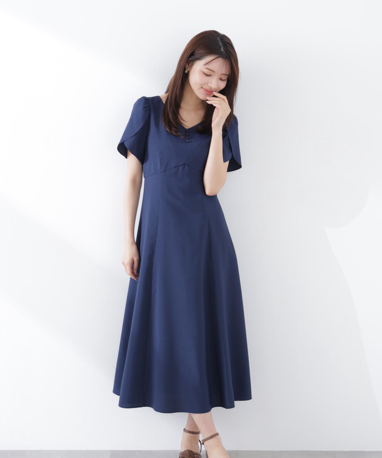 レディースリーブワンピース