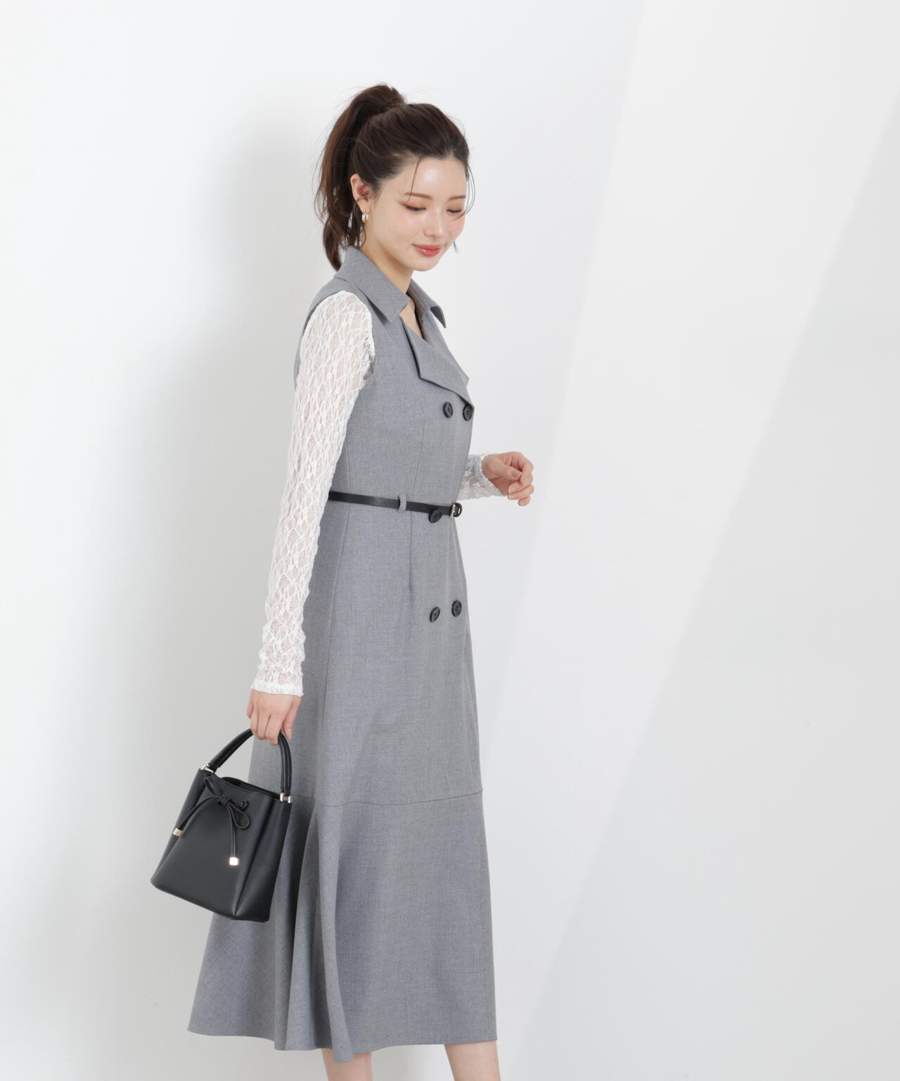 トレンチジャンスカワンピース【WEB・一部店舗限定】