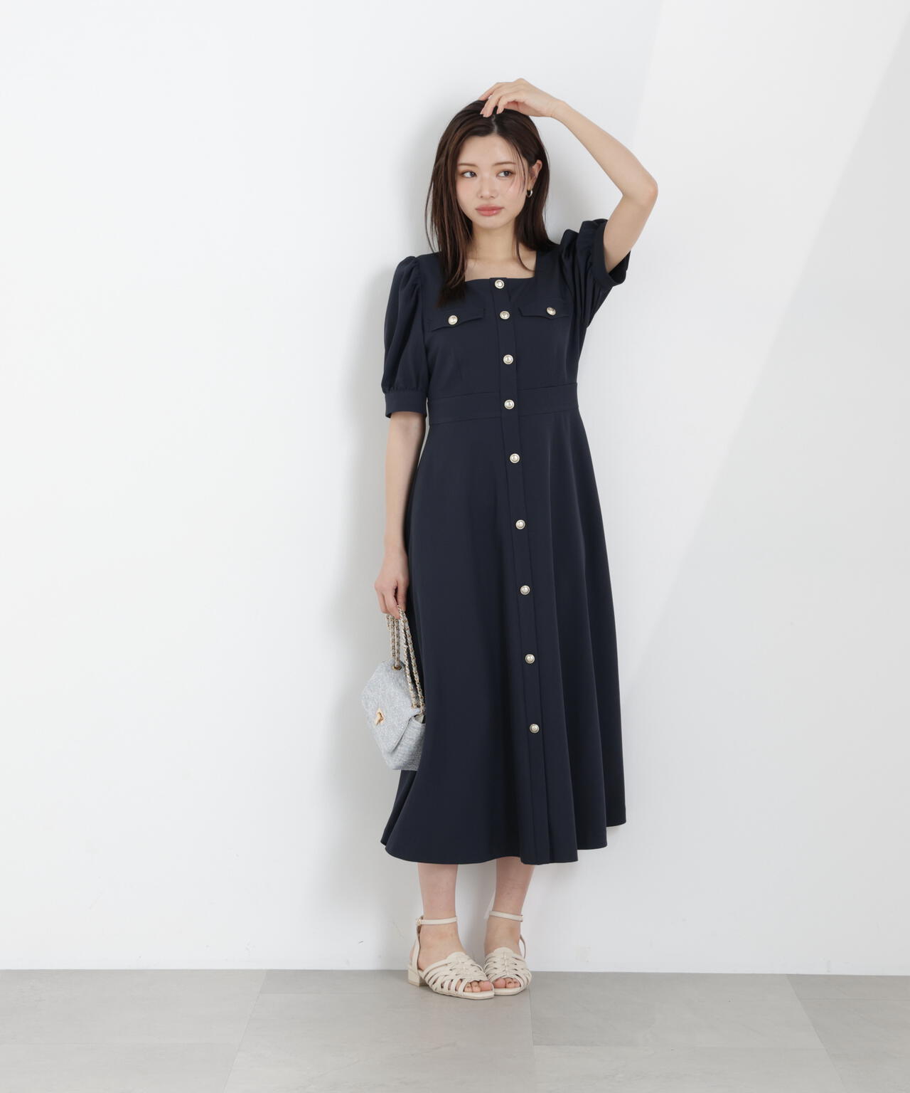フロント釦ワンピース | PROPORTION BODY DRESSING（プロポーション